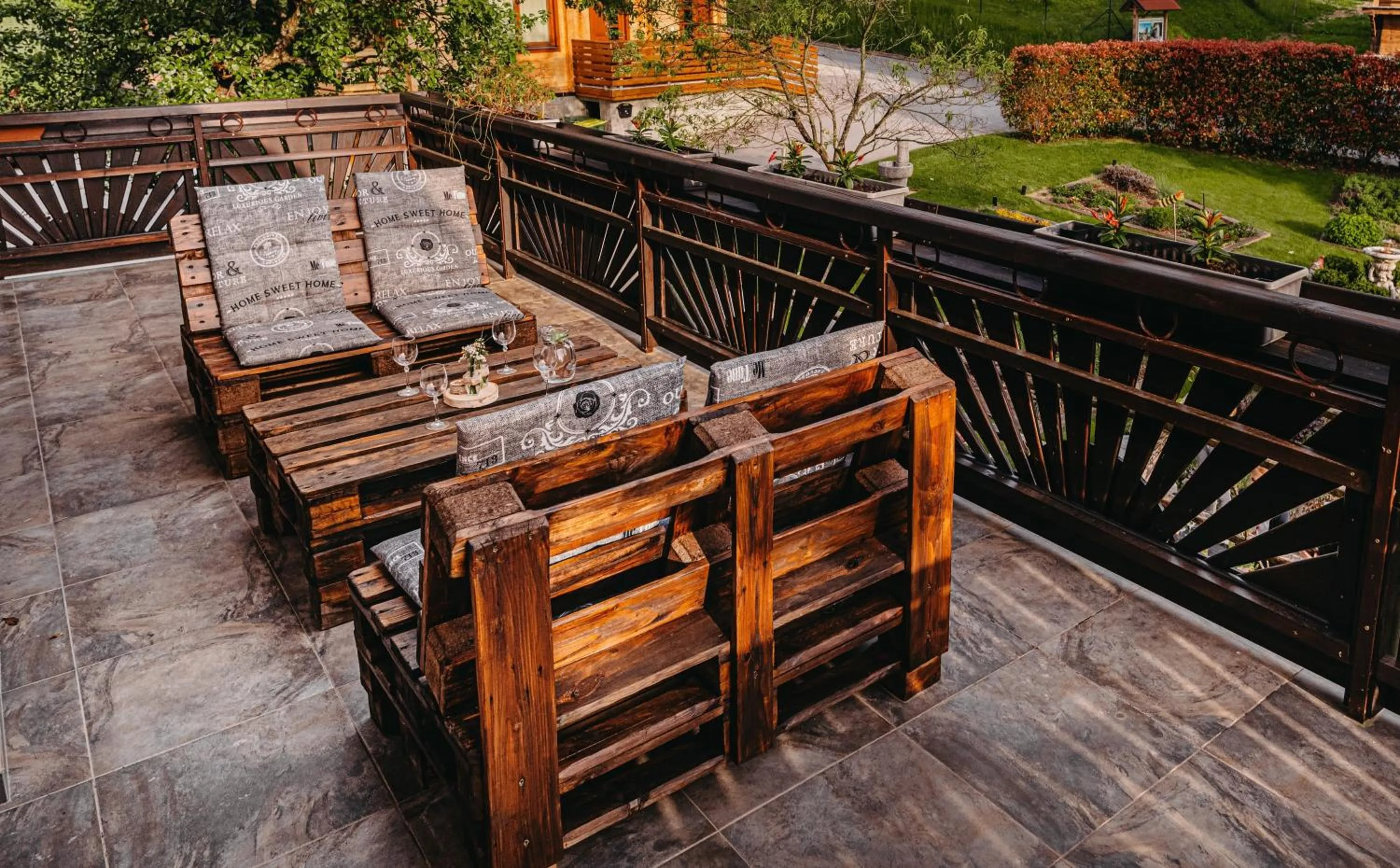 Garden view in Adventure Farm