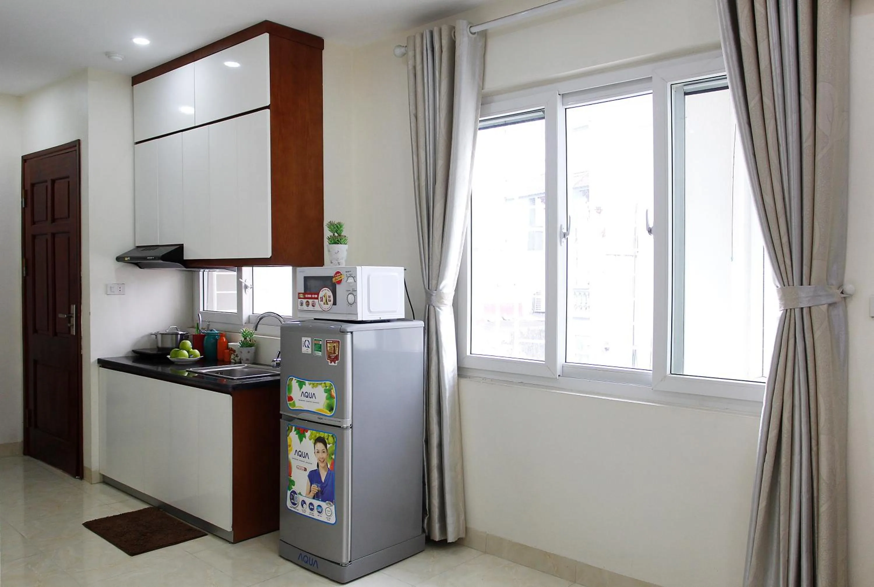 Kitchen or kitchenette in ISTAY Hotel Apartment 2