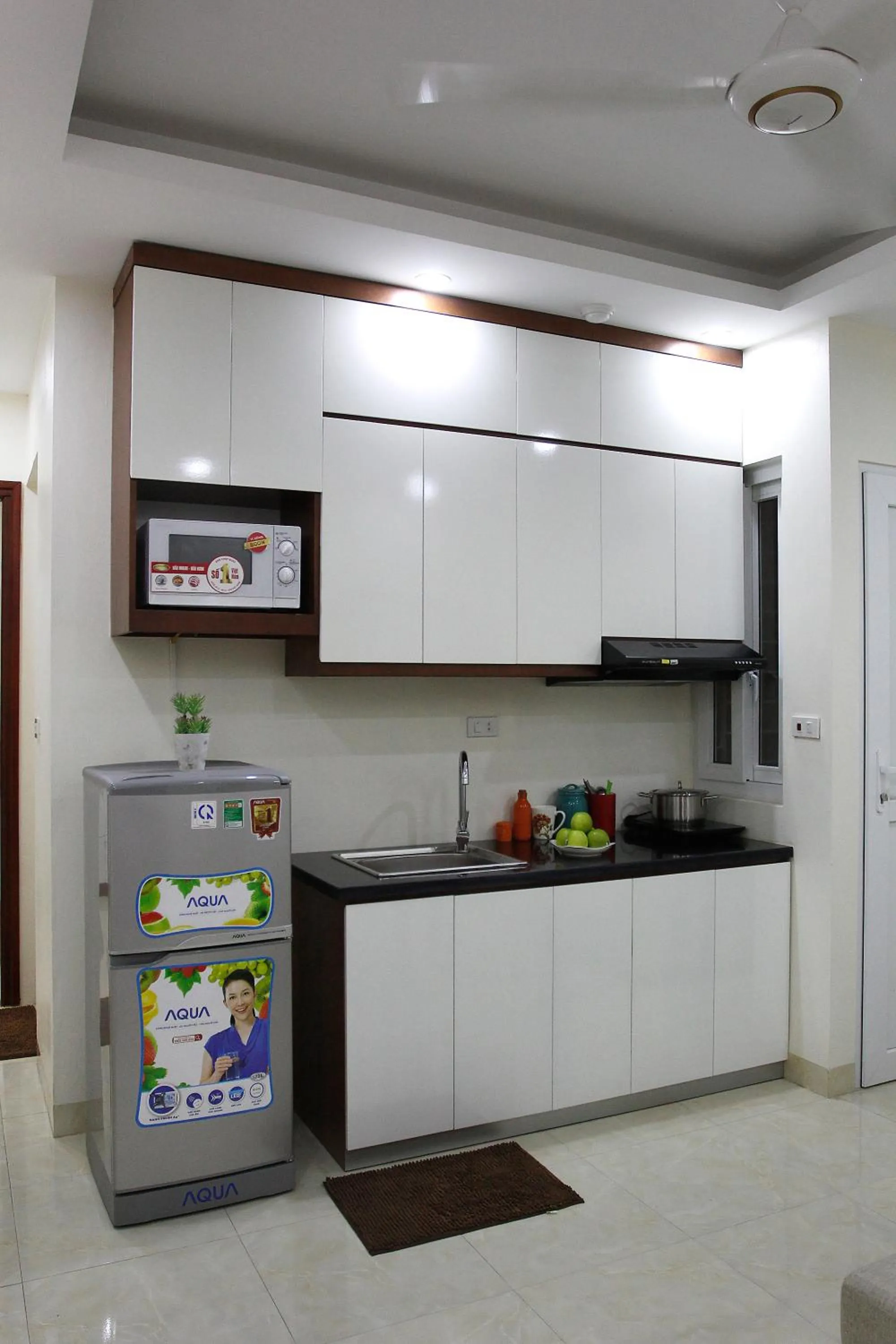 Kitchen or kitchenette in ISTAY Hotel Apartment 2