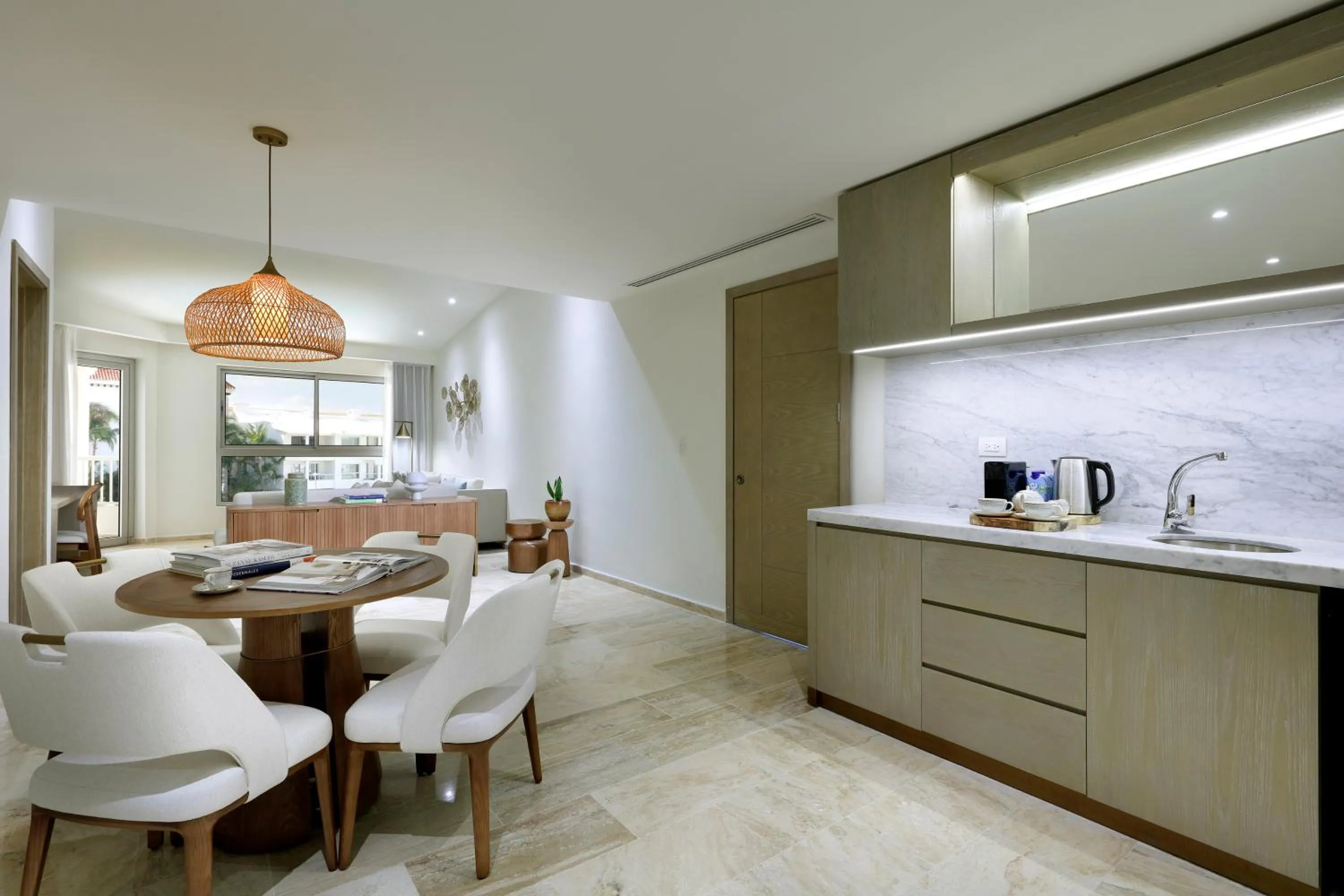 Living room in Paradisus Palma Real Golf & Spa Resort All Inclusive