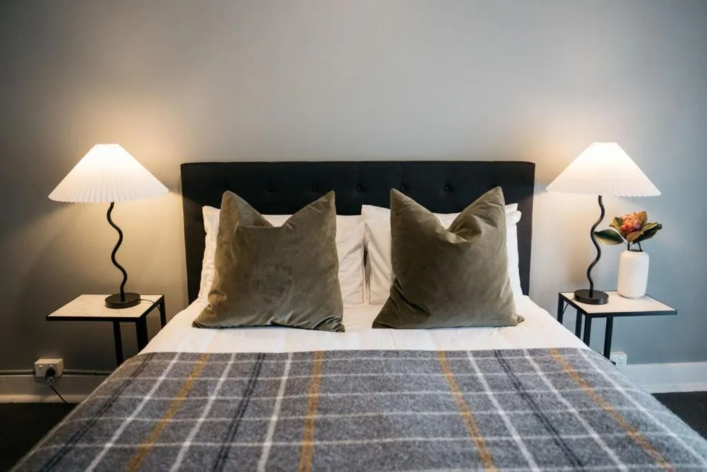 Bed in Bundanoon Hotel