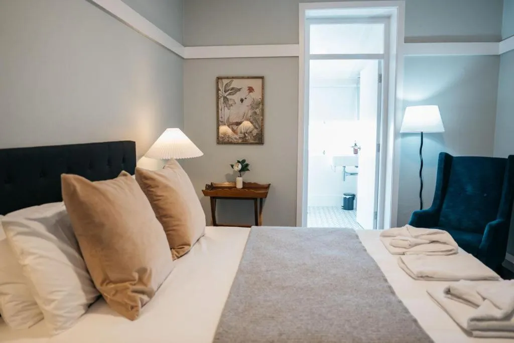 Bed in Bundanoon Hotel