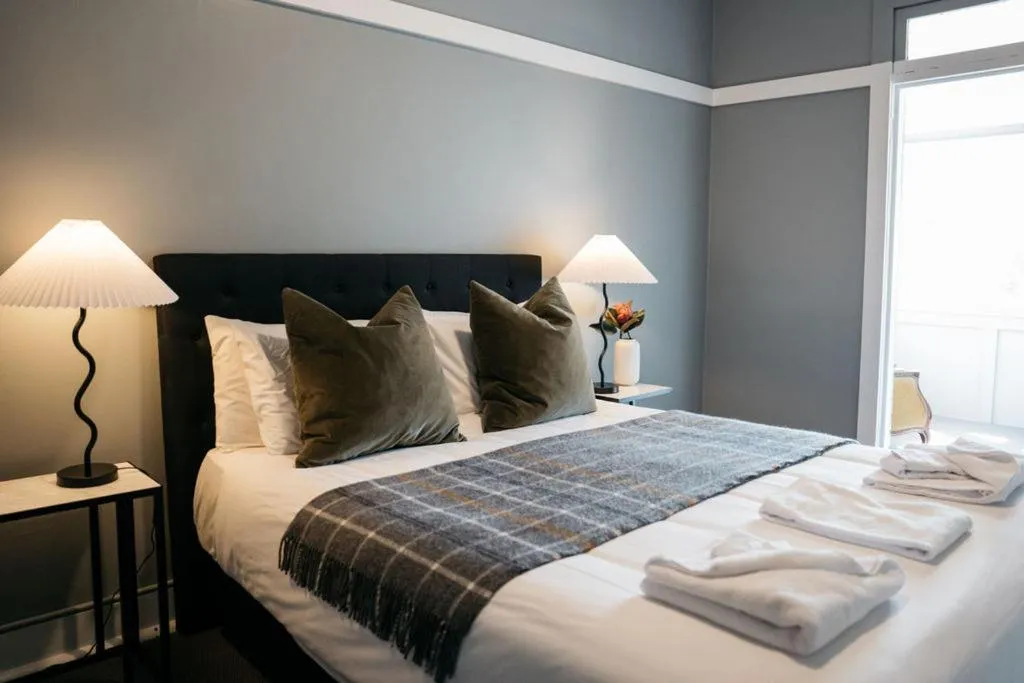 Bed in Bundanoon Hotel