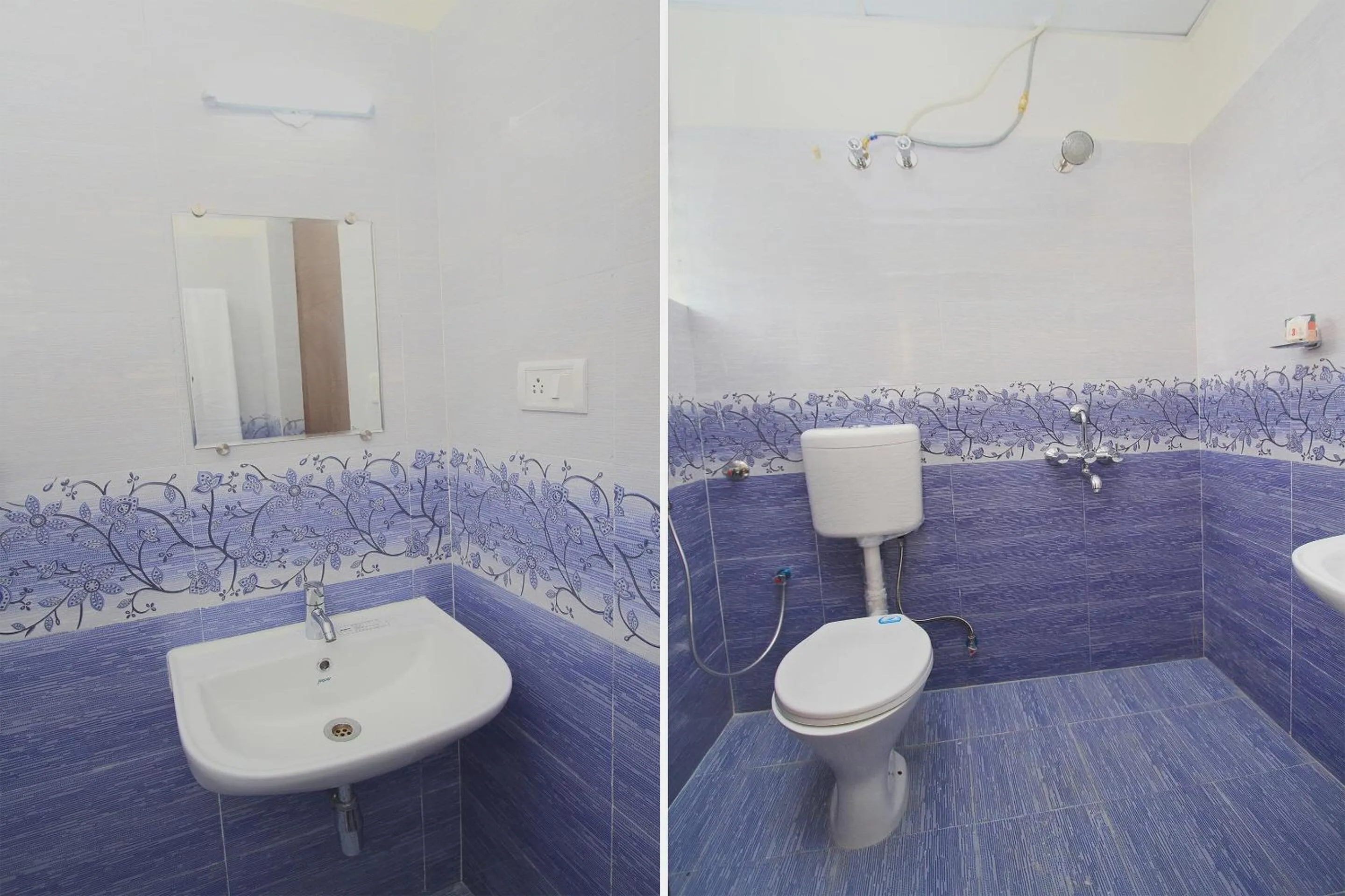 Bathroom in Hotel O Manu Residency