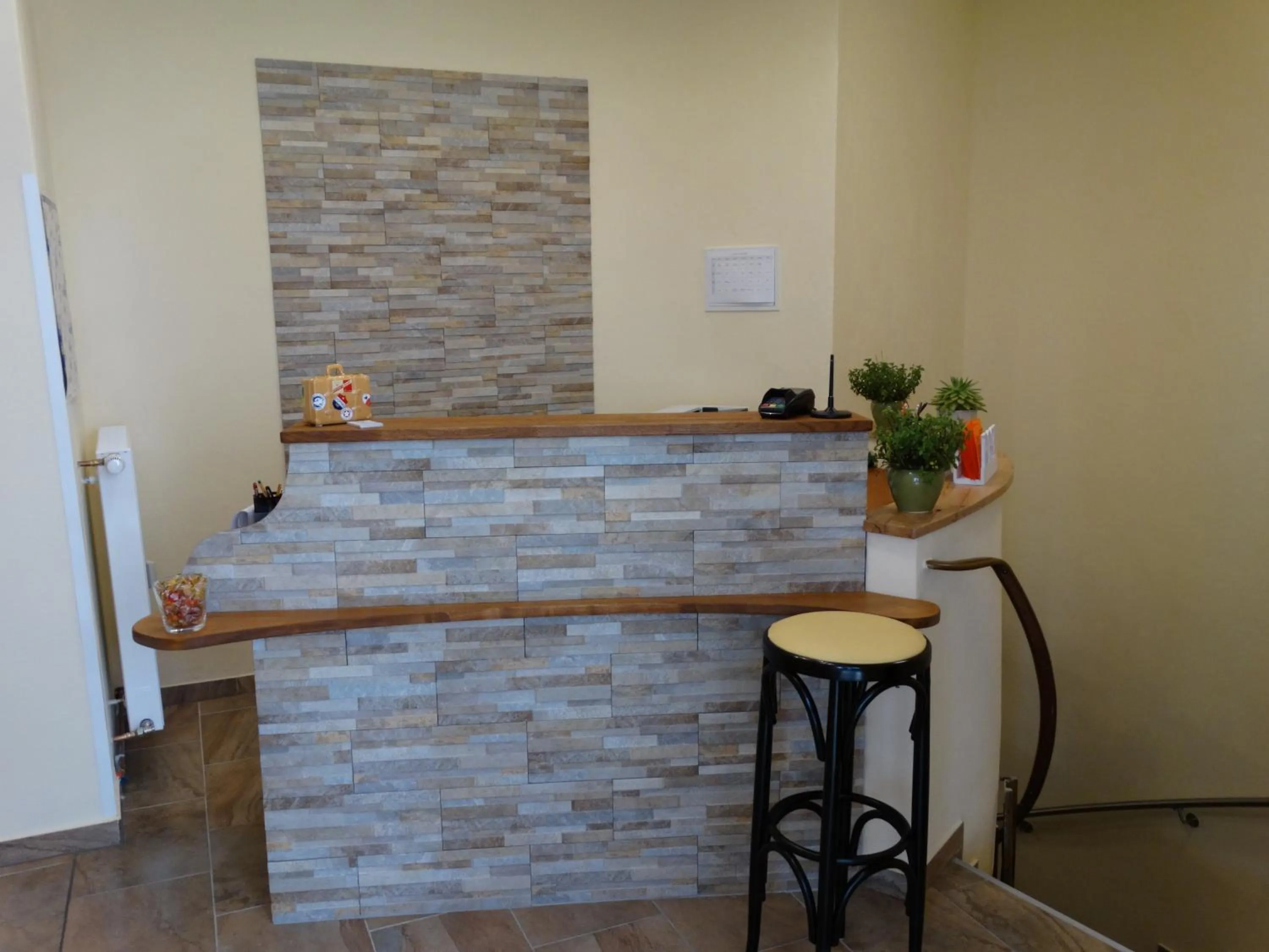 Kitchen or kitchenette in Hotel Sonne - Haus 1