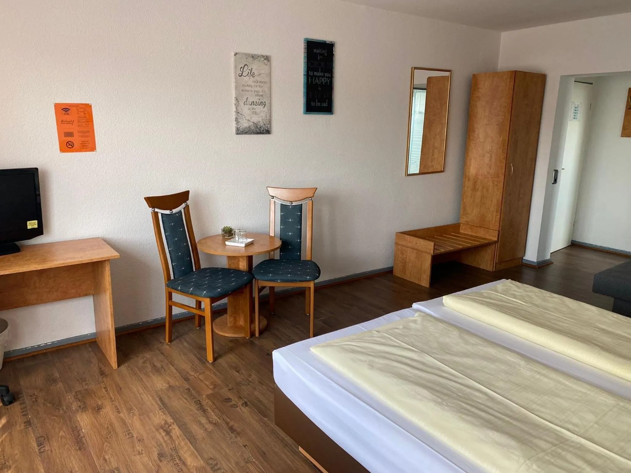 Bed in Hotel Sonne - Haus 1