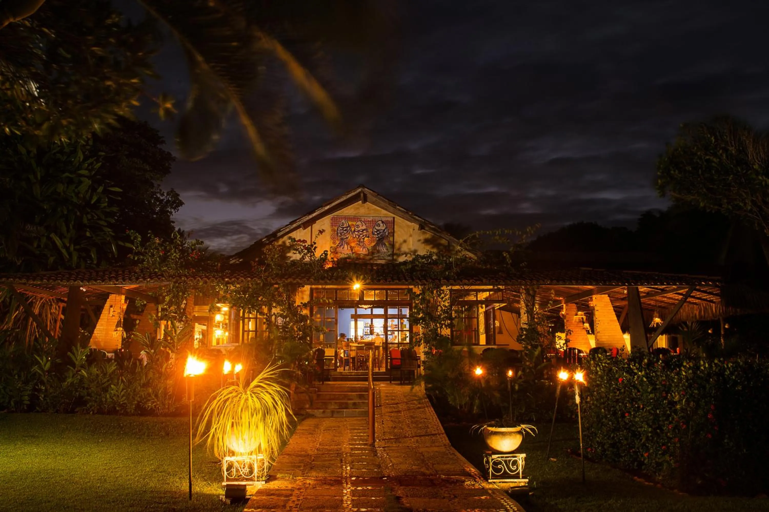 Patio in Hotel Ponta do Madeiro