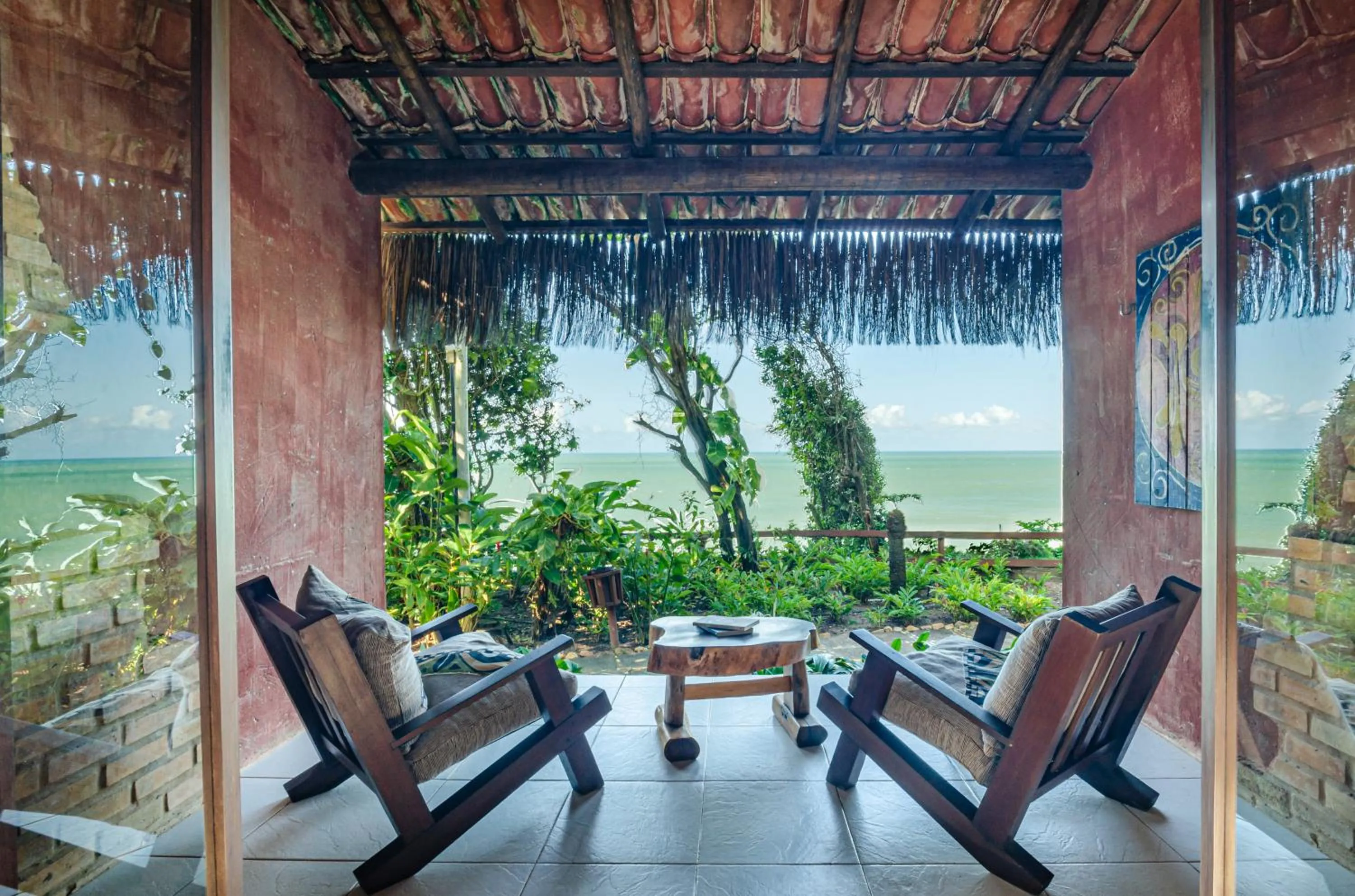 Patio in Hotel Ponta do Madeiro