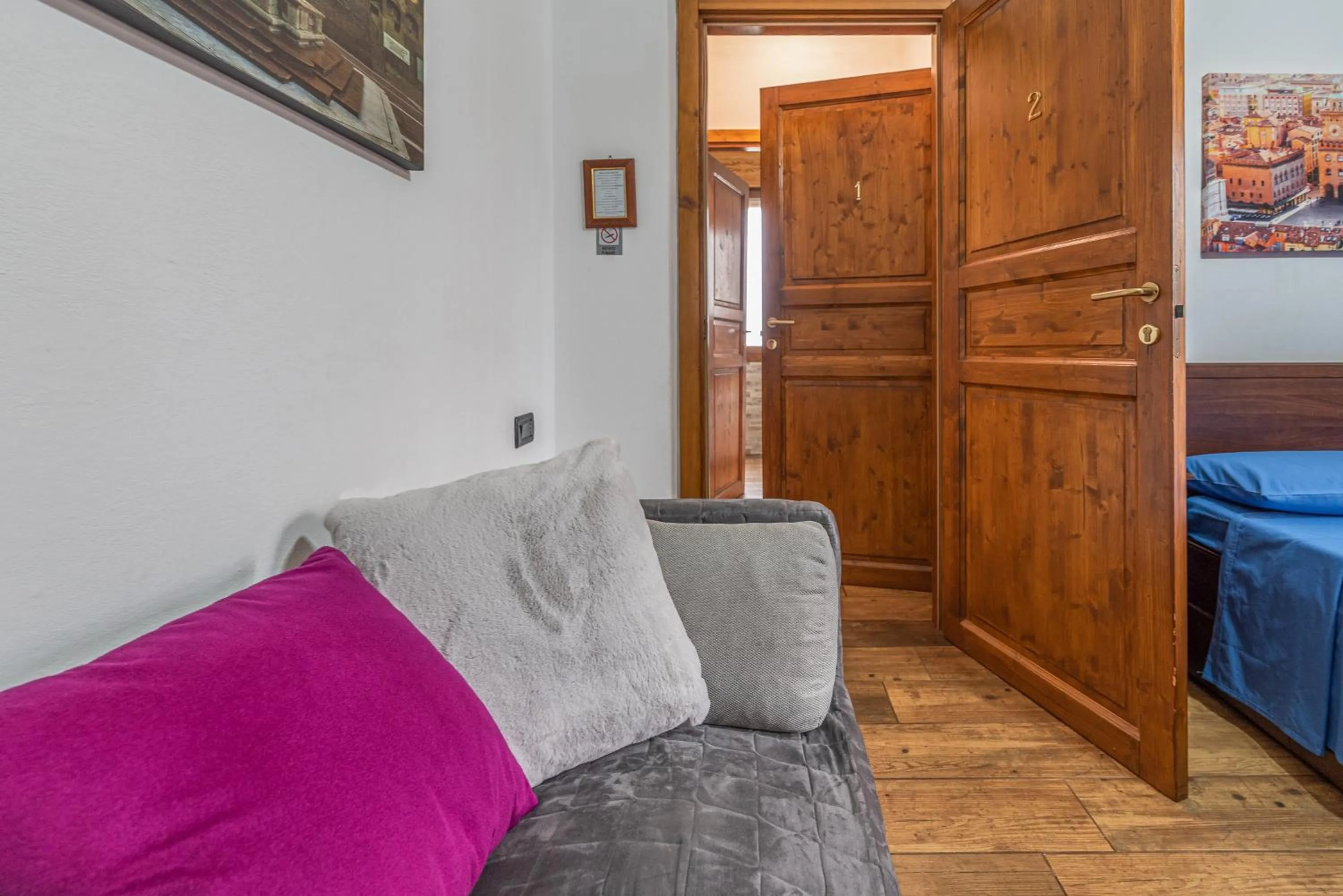 Bed in B&B Selvarossa