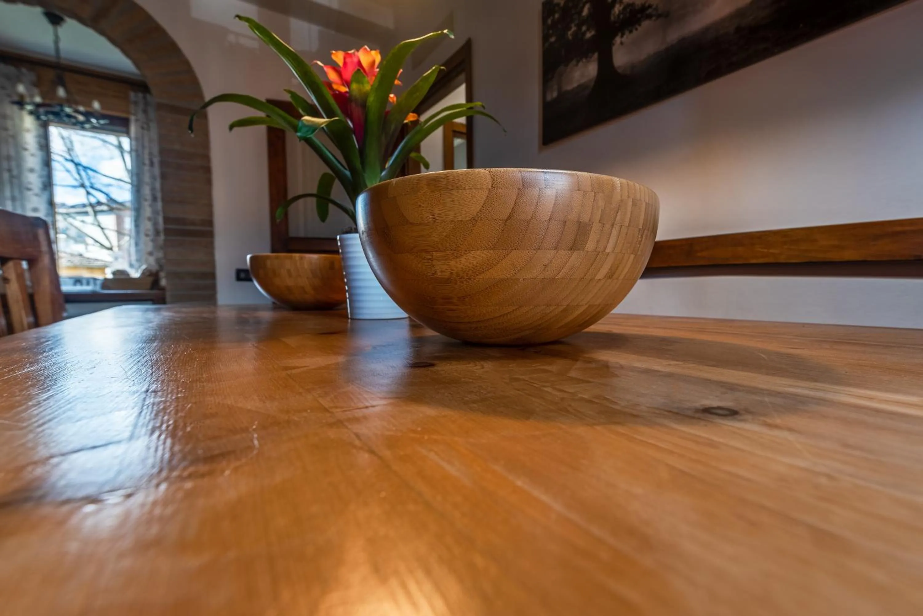 Communal lounge/ TV room in B&B Selvarossa