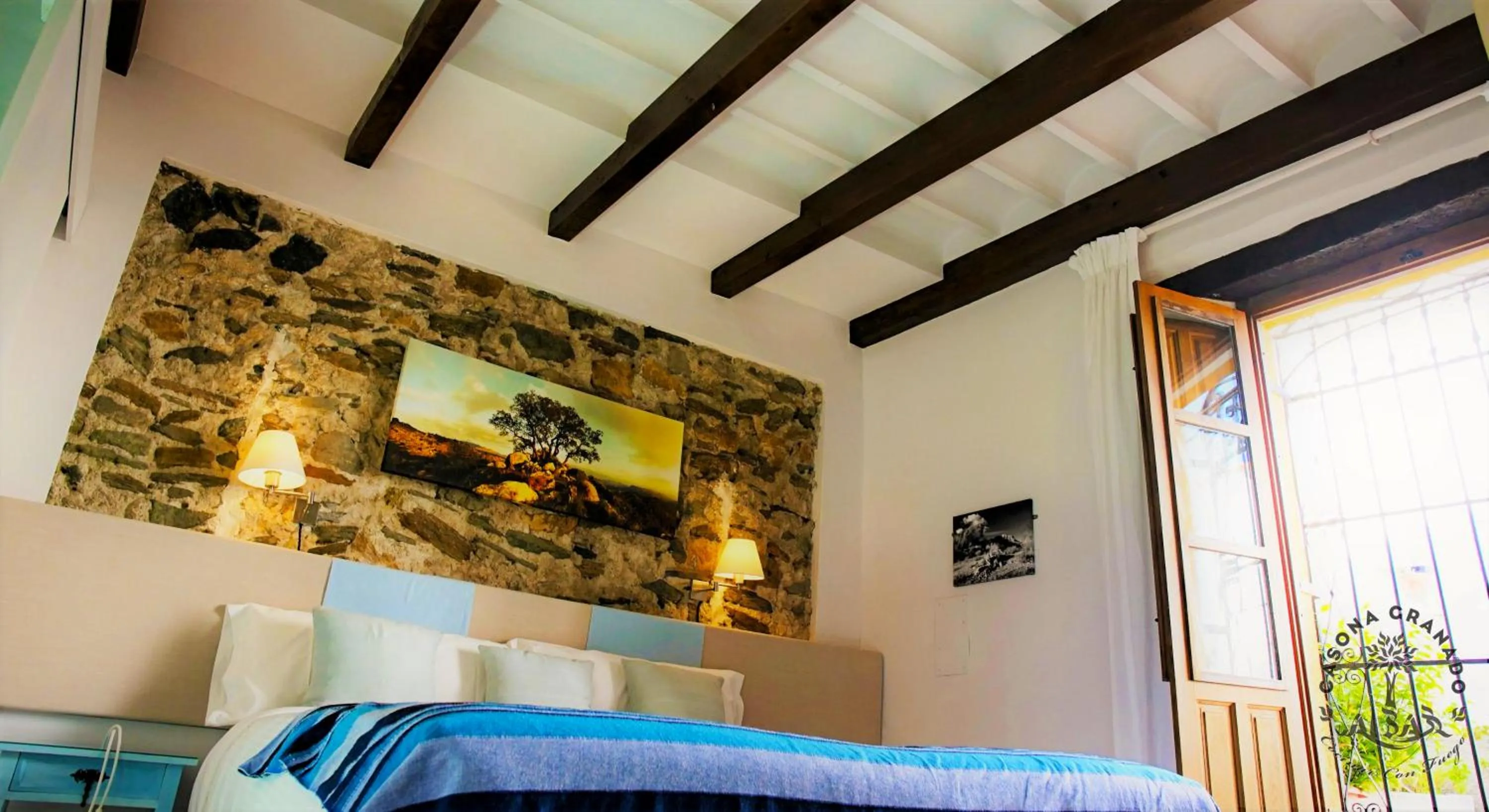 Bed in Casona Granado