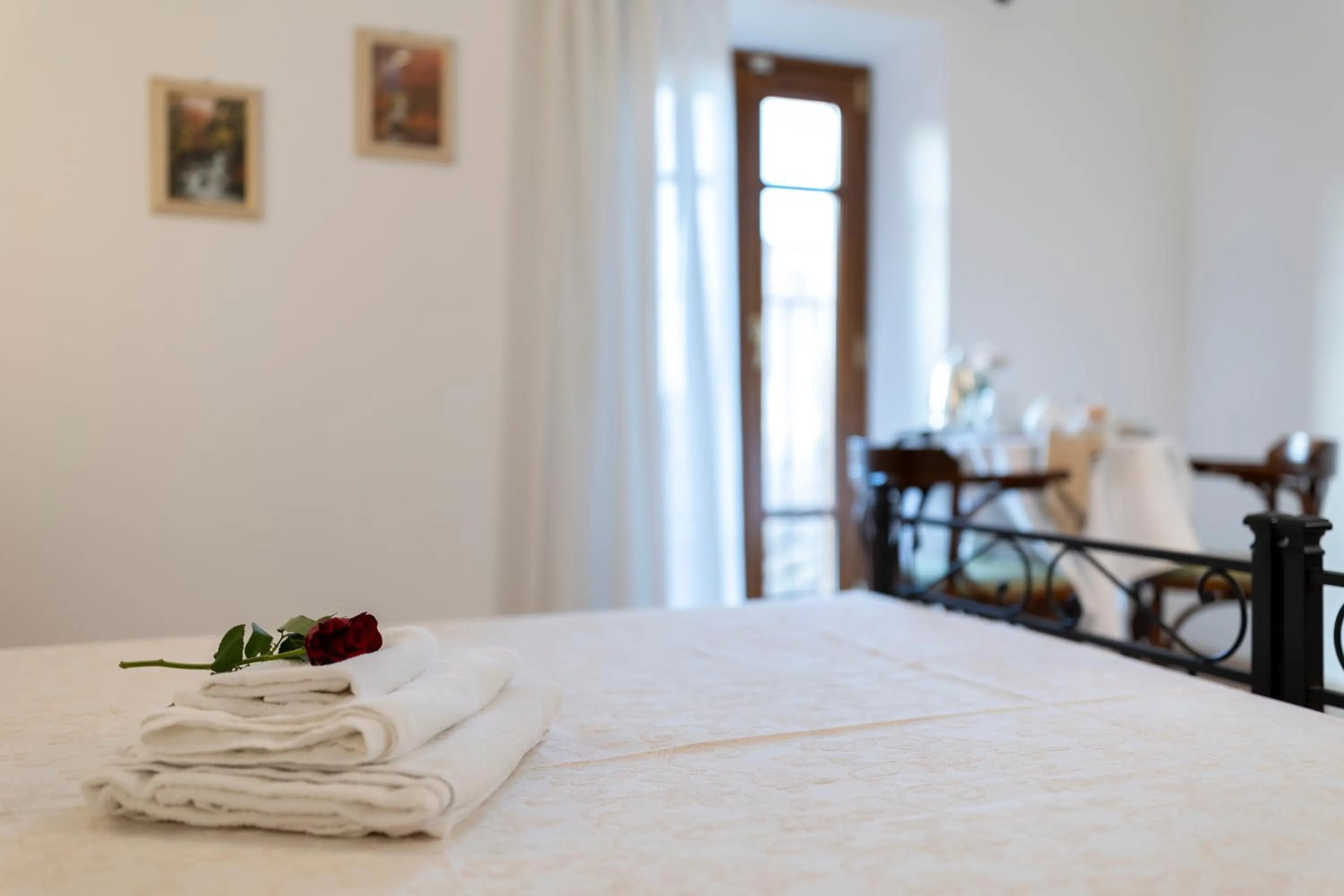 Bed in Hotel La Pace