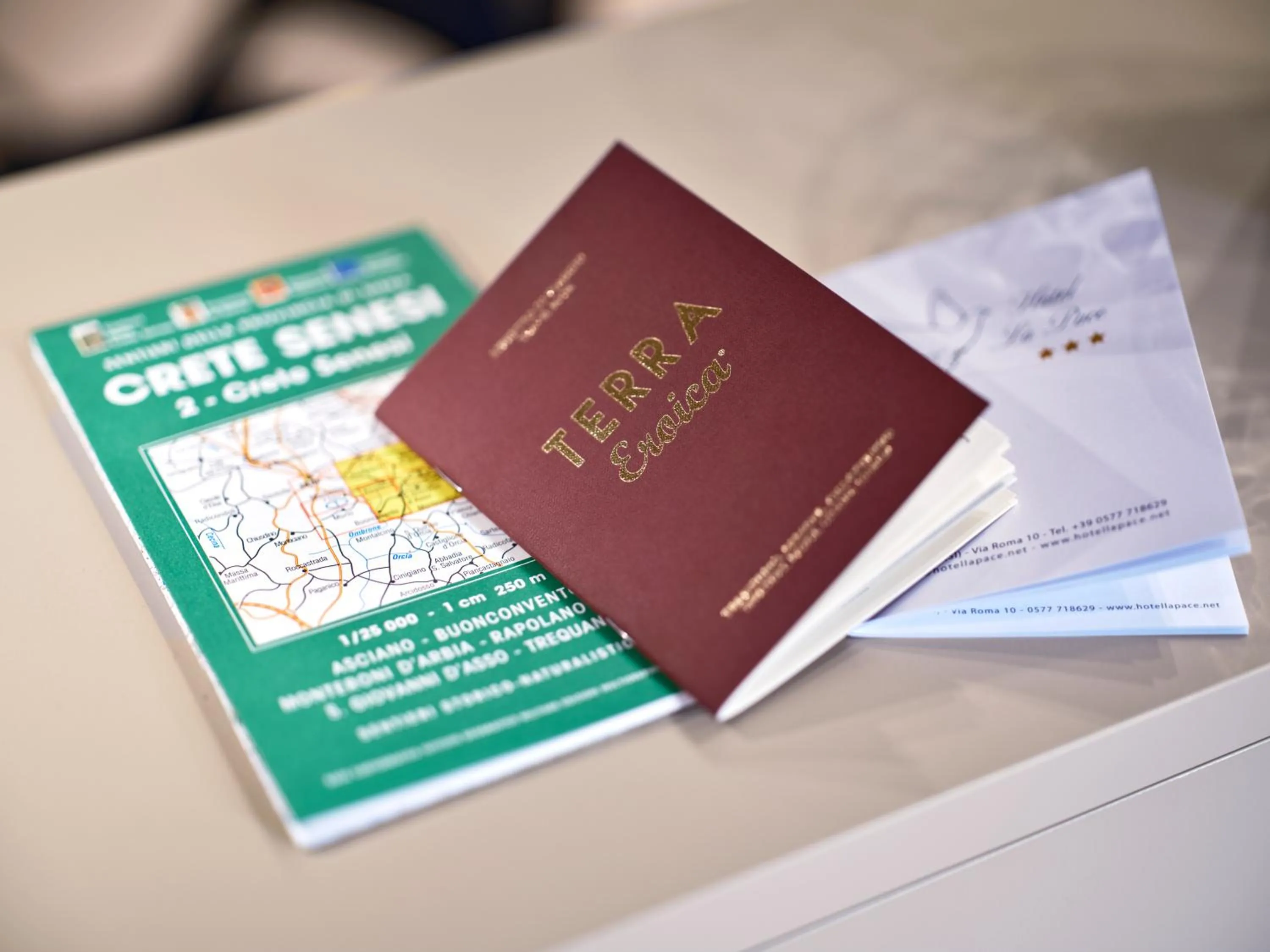 Lobby or reception in Hotel La Pace