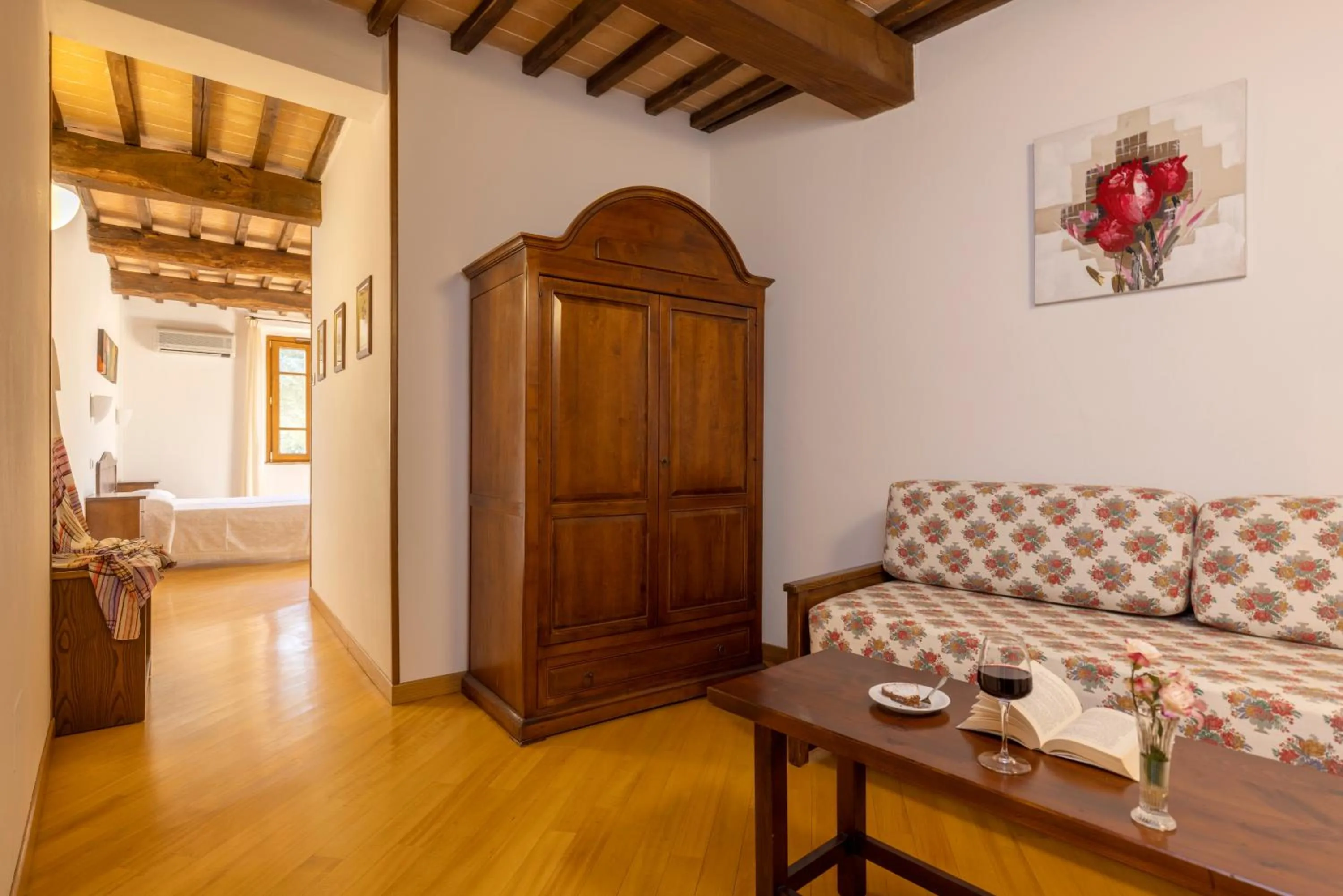 Living room in Hotel La Pace