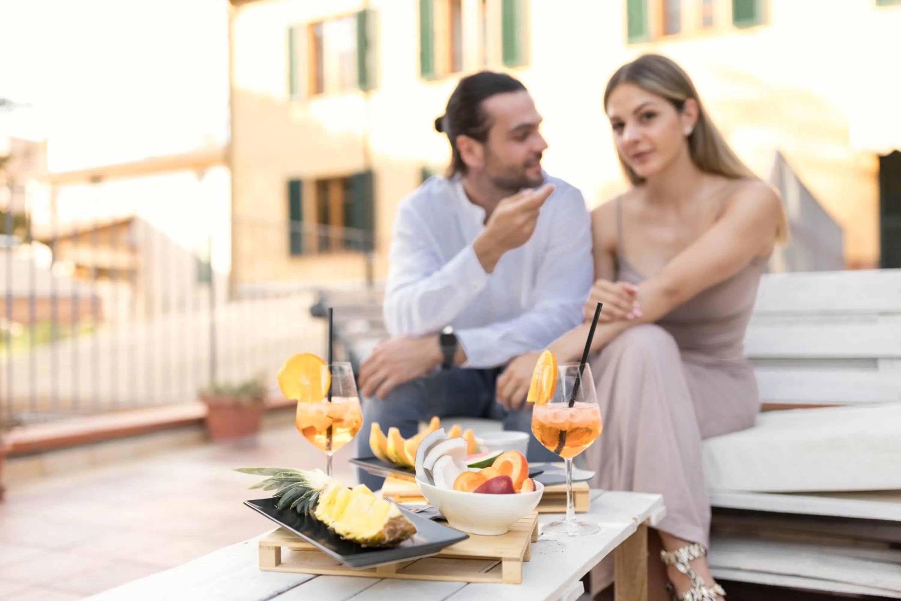 Restaurant/places to eat in Hotel La Pace