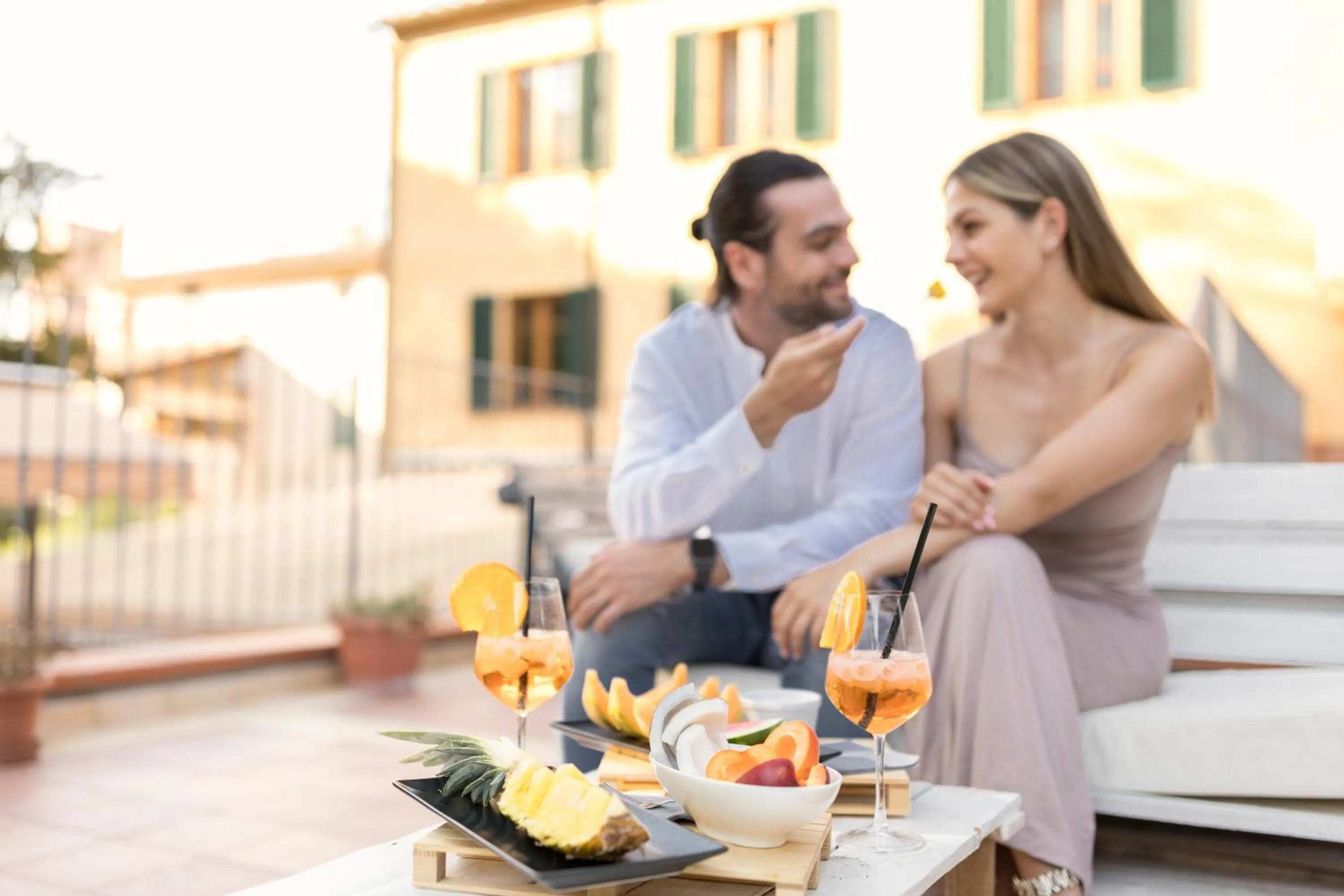 Restaurant/places to eat in Hotel La Pace