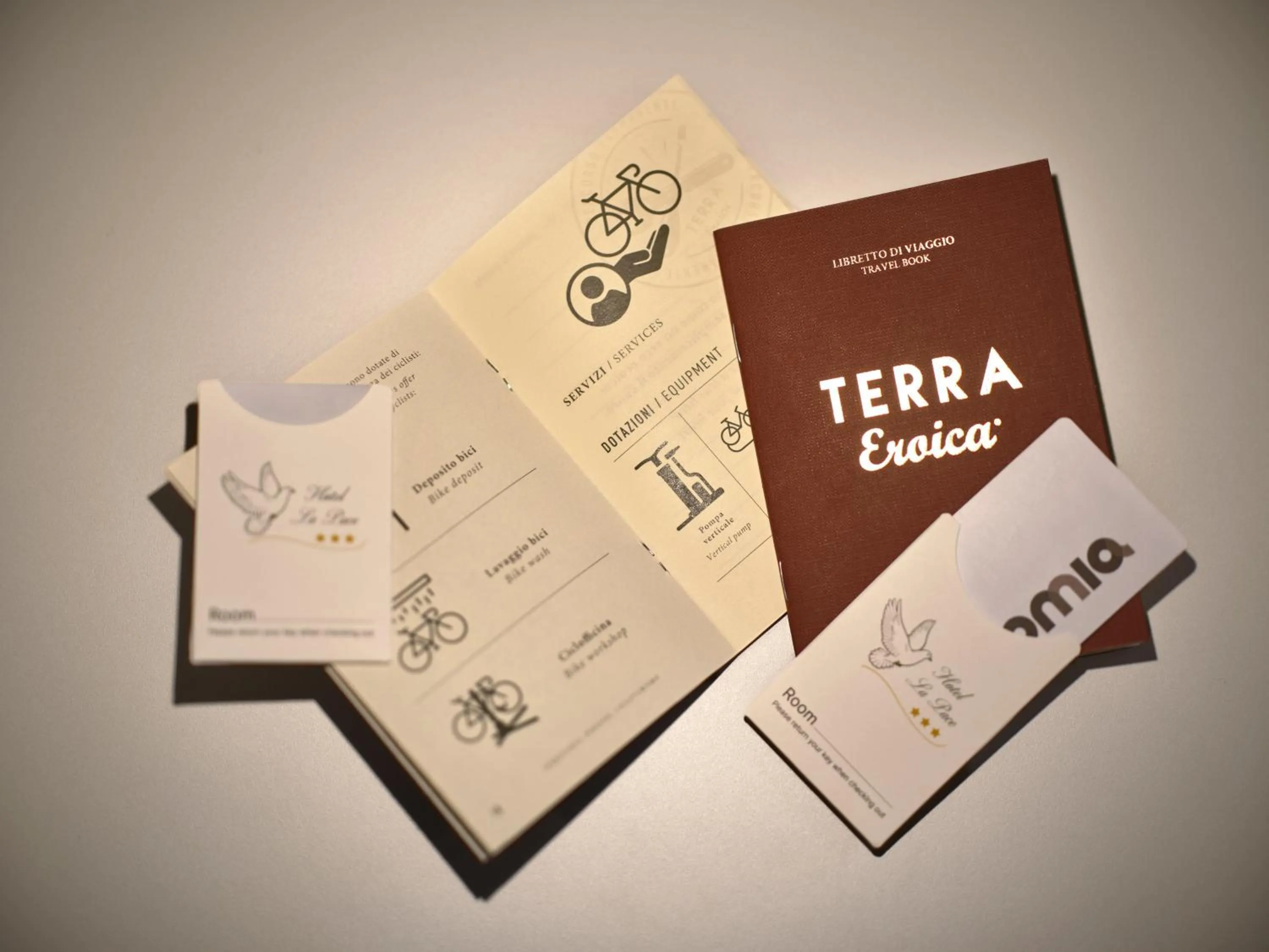 Lobby or reception in Hotel La Pace