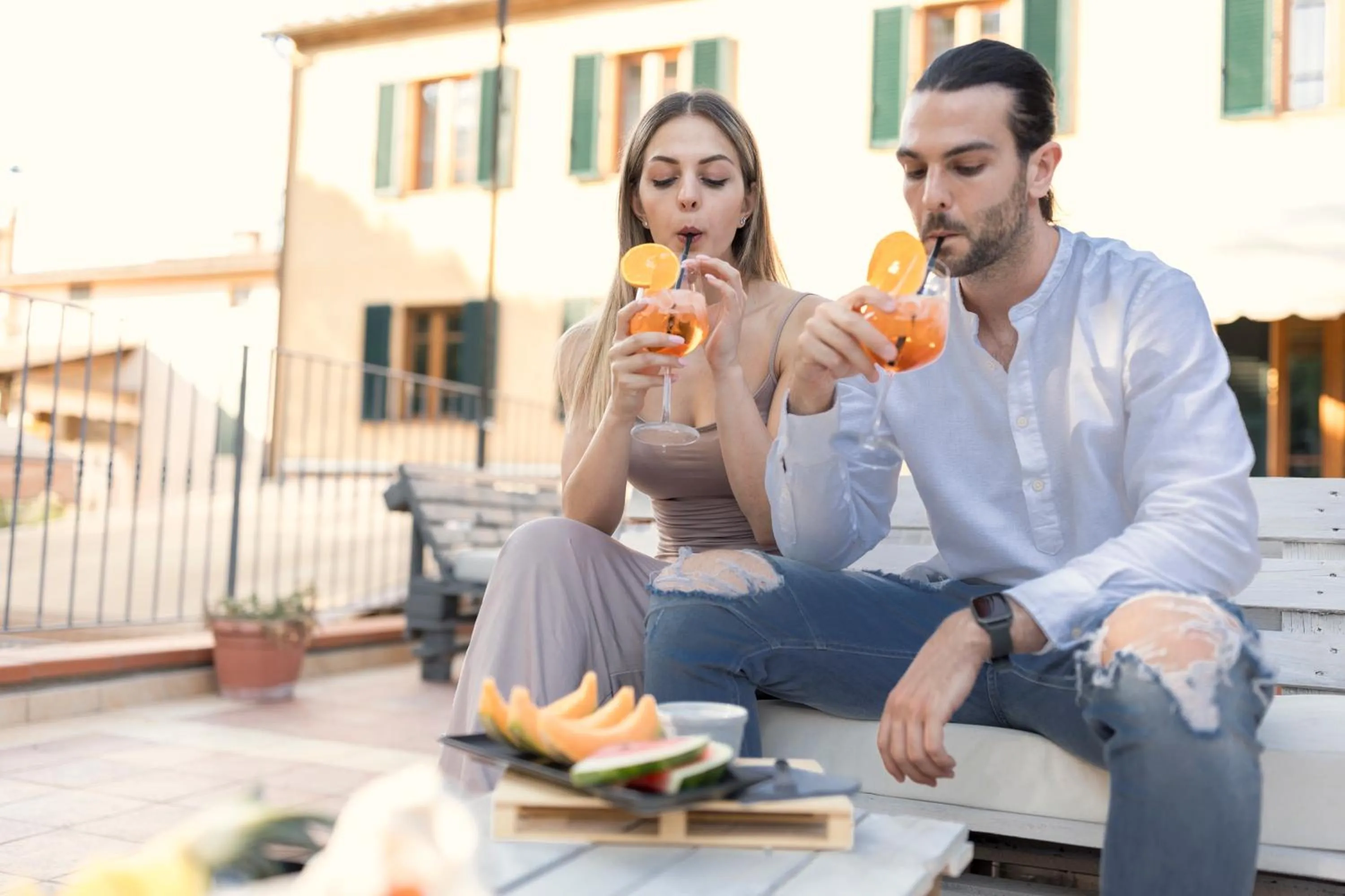 Garden in Hotel La Pace