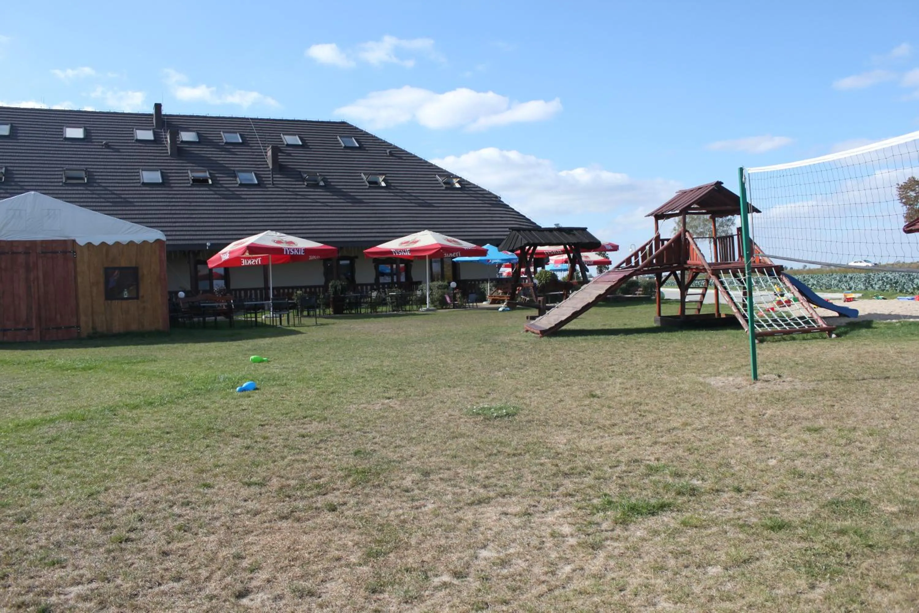 Children play ground in Gościniec Legenda