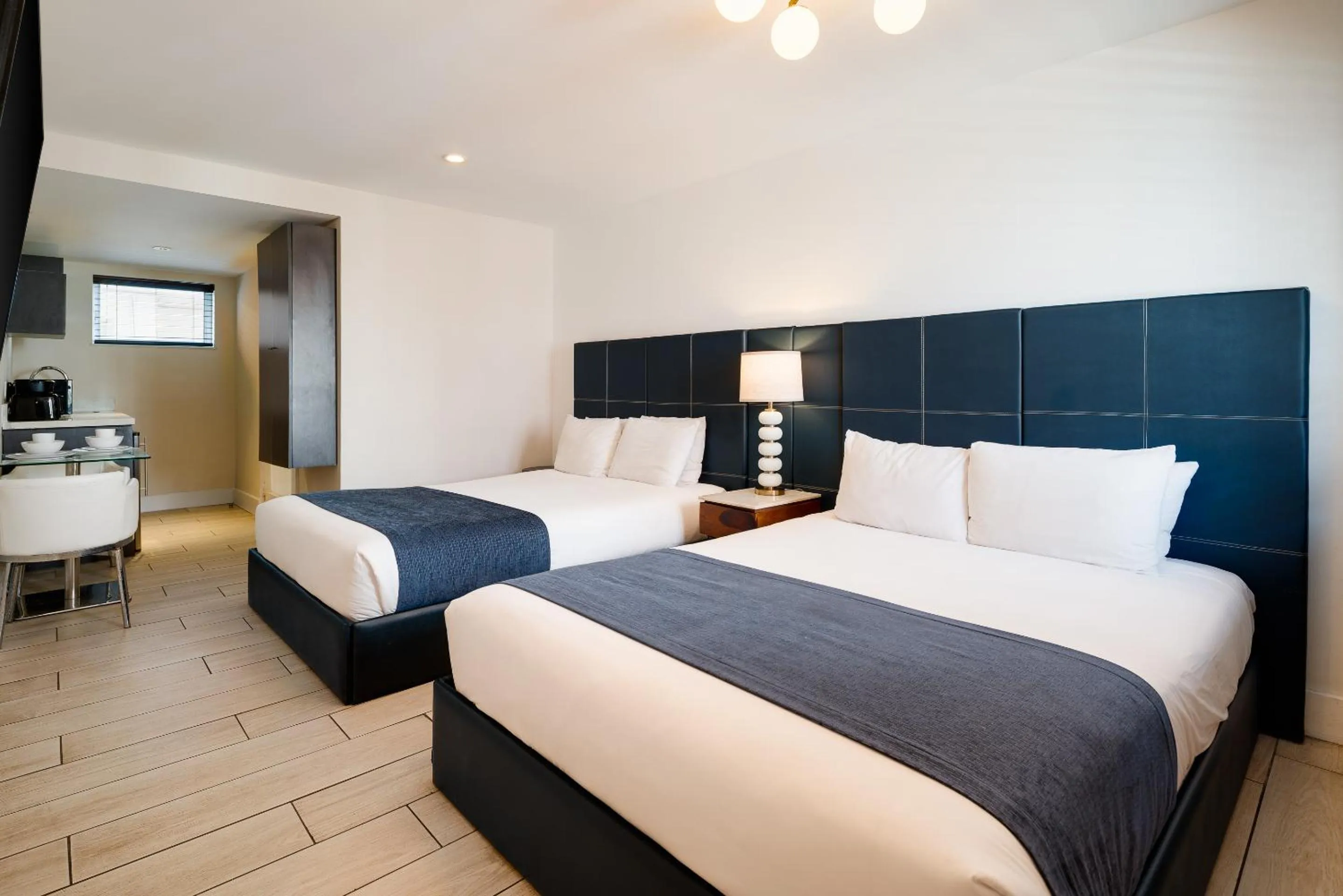 Bed in Waterside Hotel and Suites