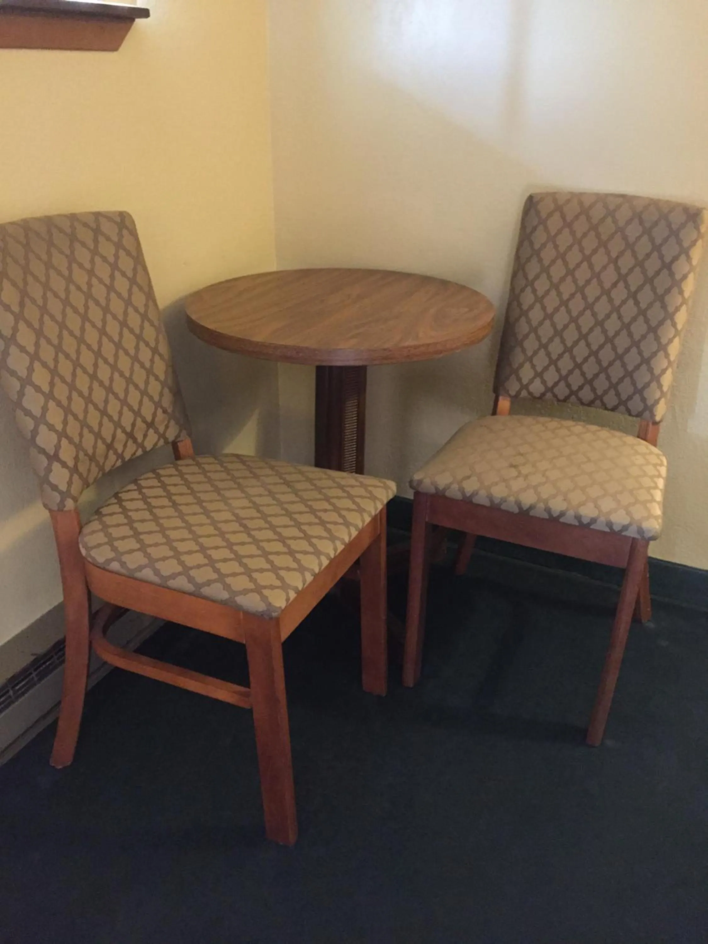 Seating area in West Motel
