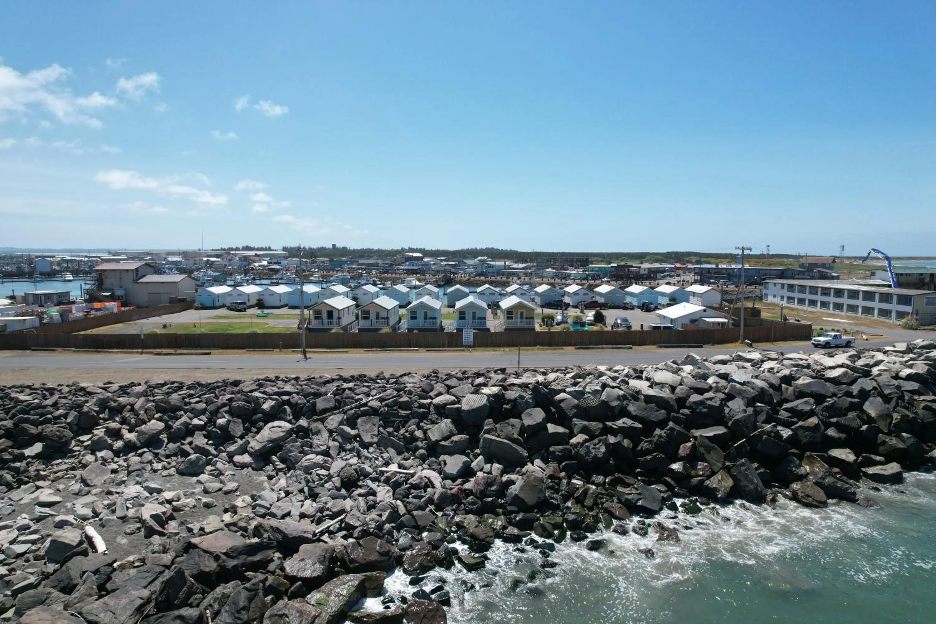Property building in Westport Marina Cottages