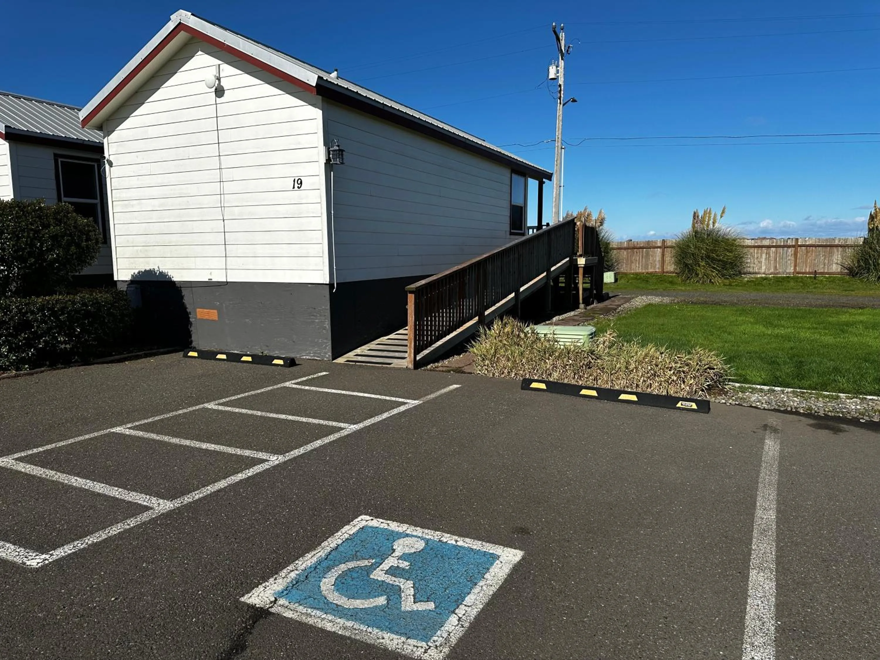 Parking in Westport Marina Cottages