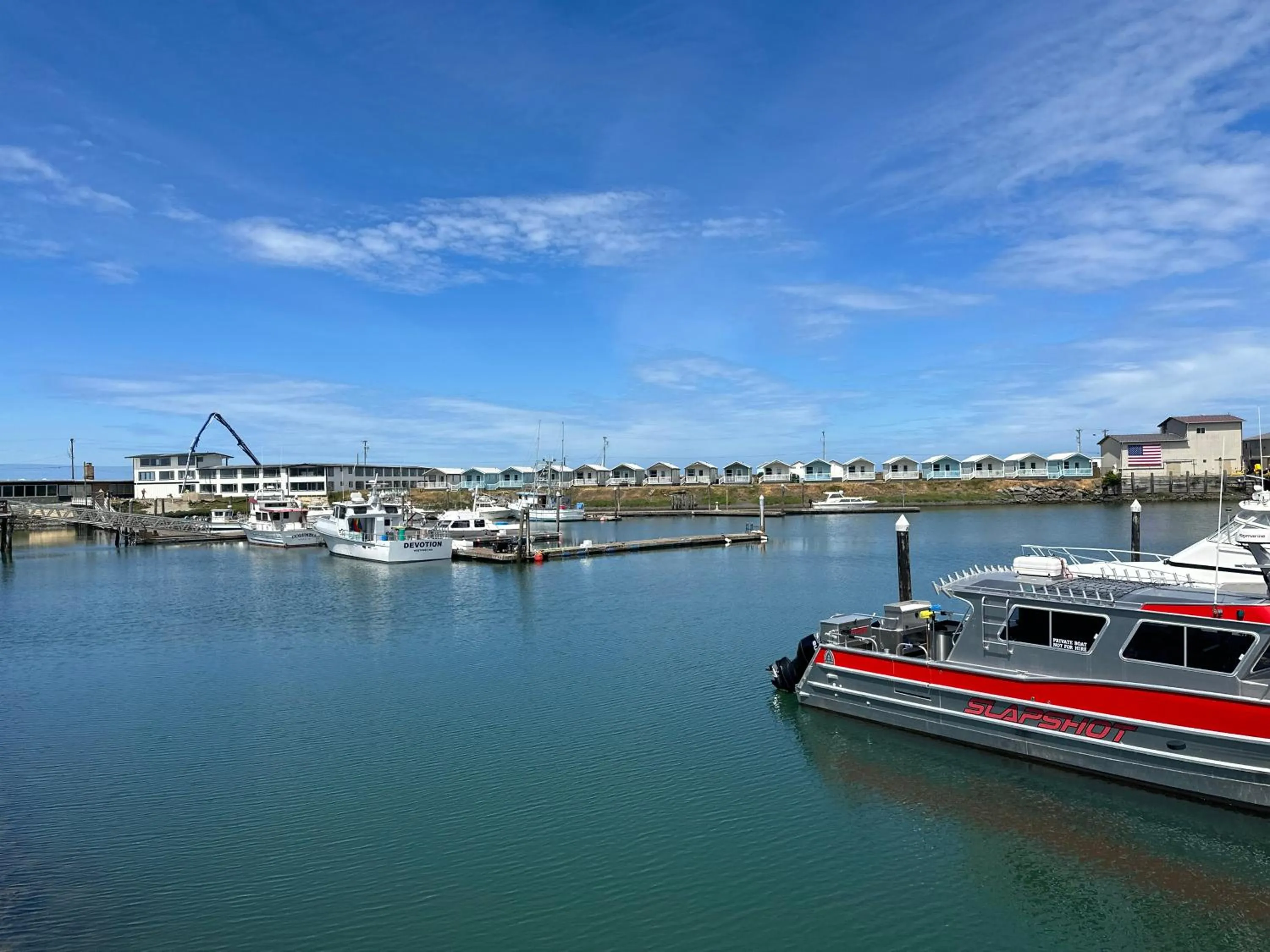 View (from property/room) in Westport Marina Cottages