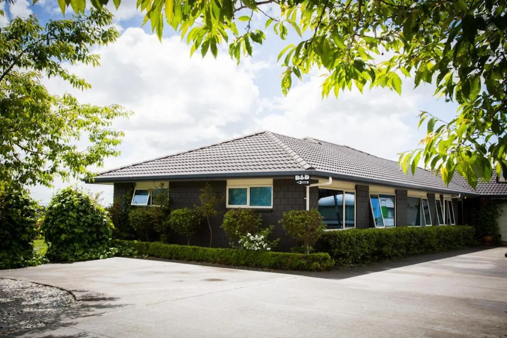 Facade/entrance in Waitomo Orchard Estate B&B