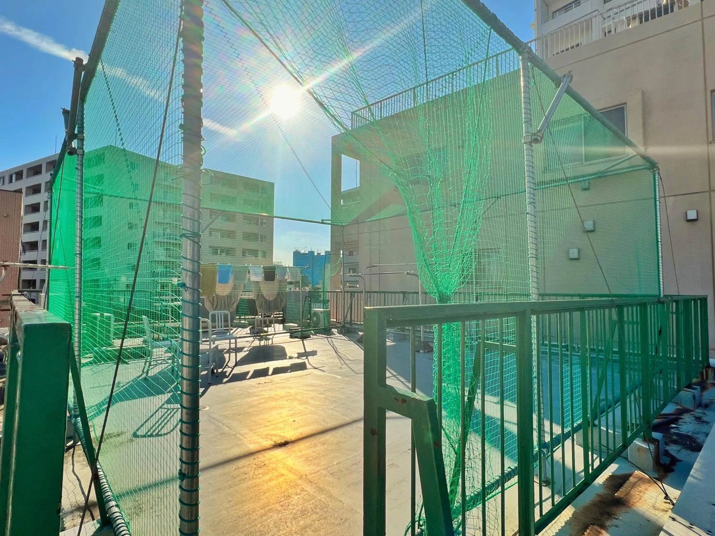 Balcony/Terrace in Edo Tokyo Hostel