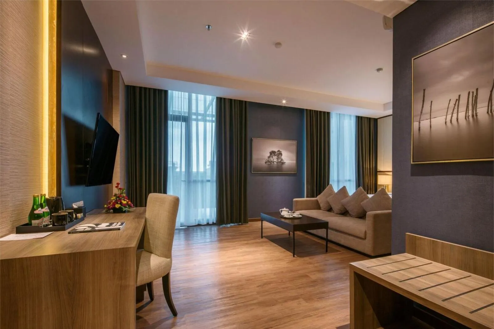 Living room in Luminor Hotel Pecenongan Jakarta By WH