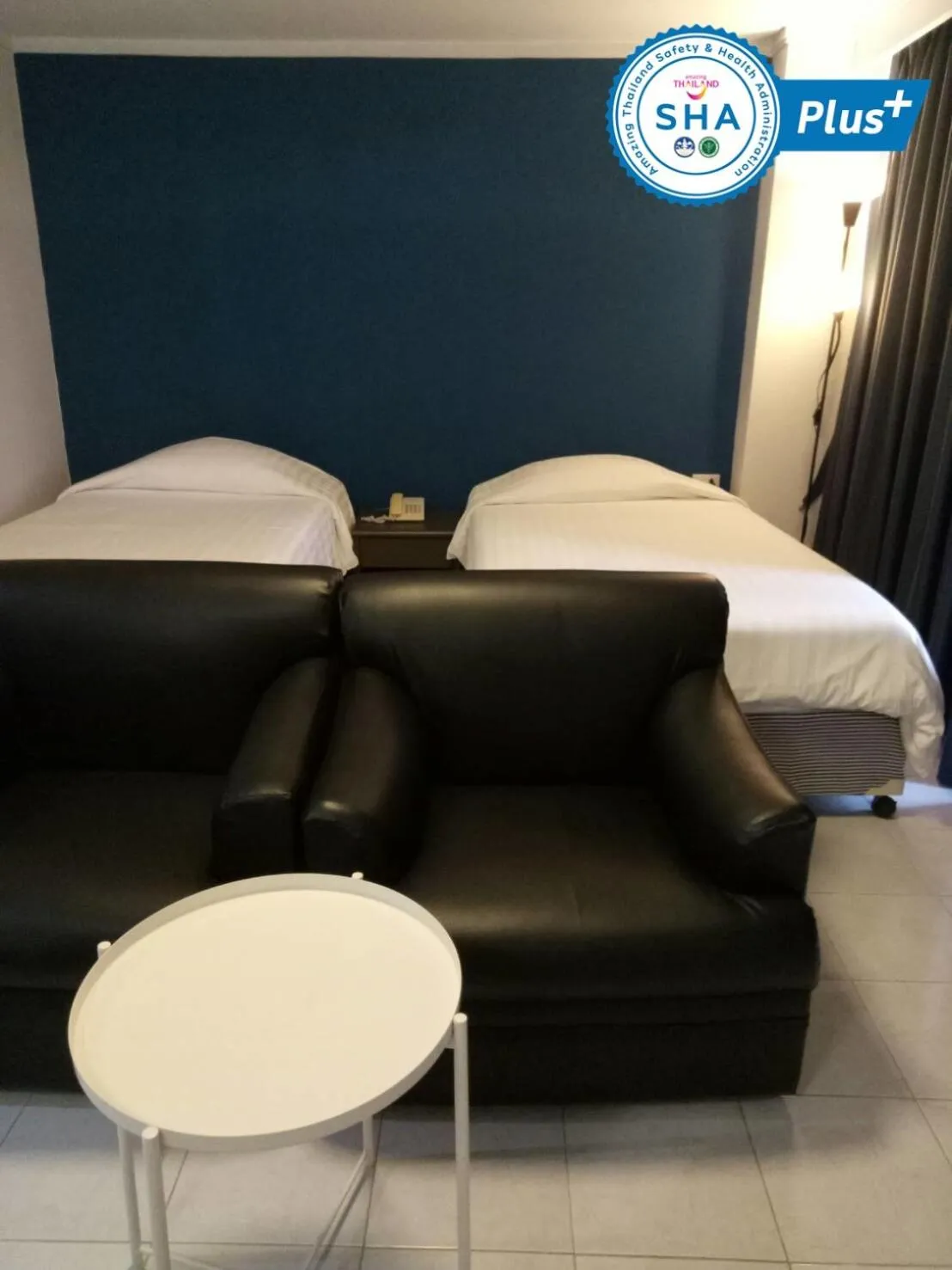 Bed in Jomtien Longstay Hotel - SHA Plus Certified