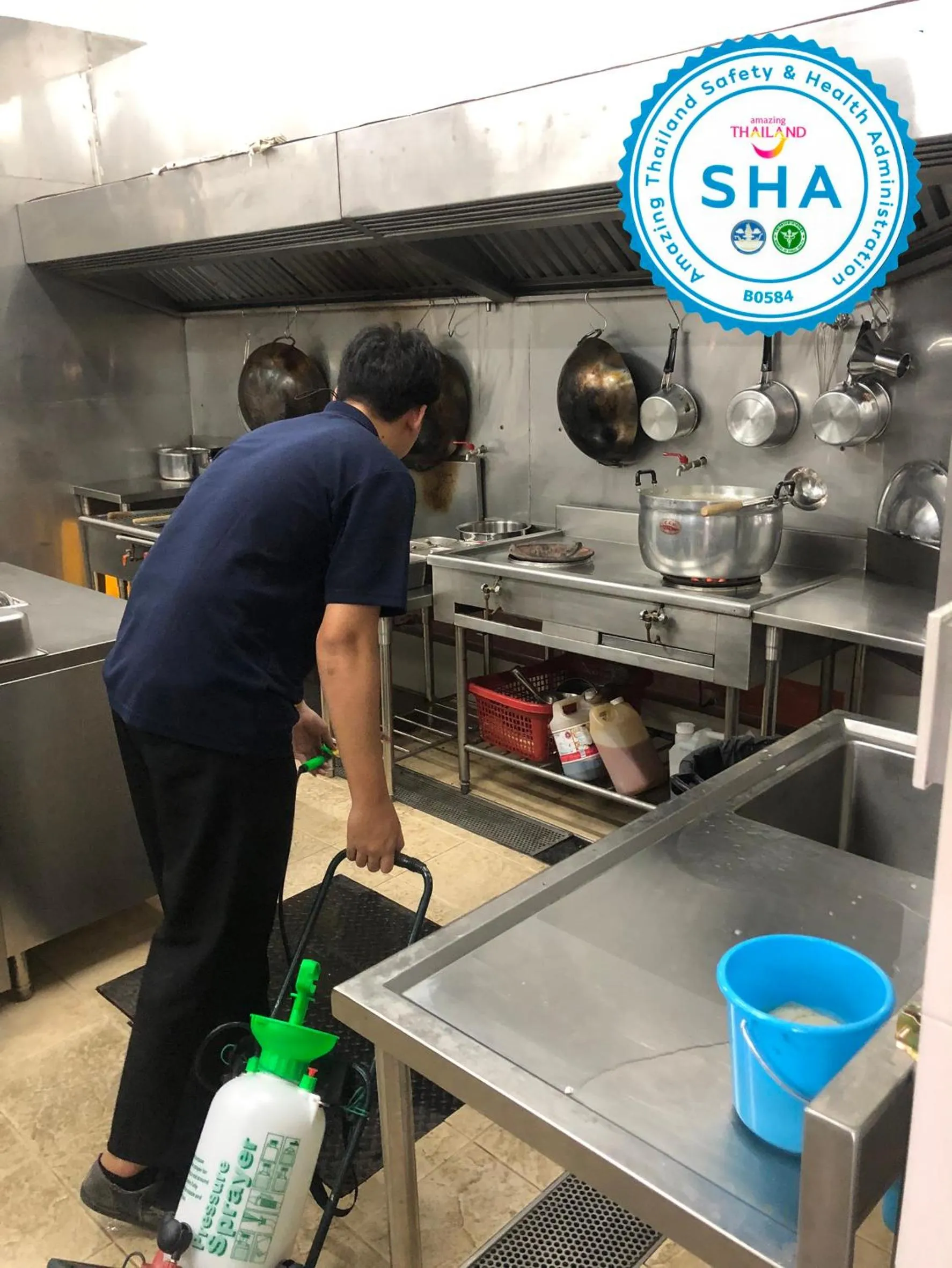 Property building in Jomtien Longstay Hotel - SHA Plus Certified