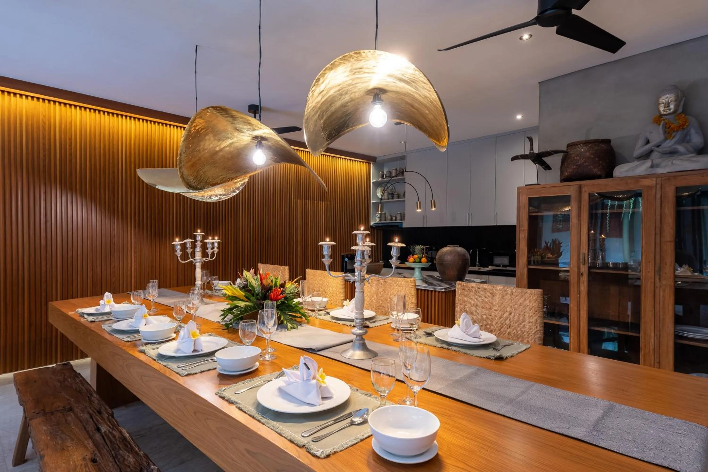 Dinner in Jadine Bali Villa by Nagisa Bali