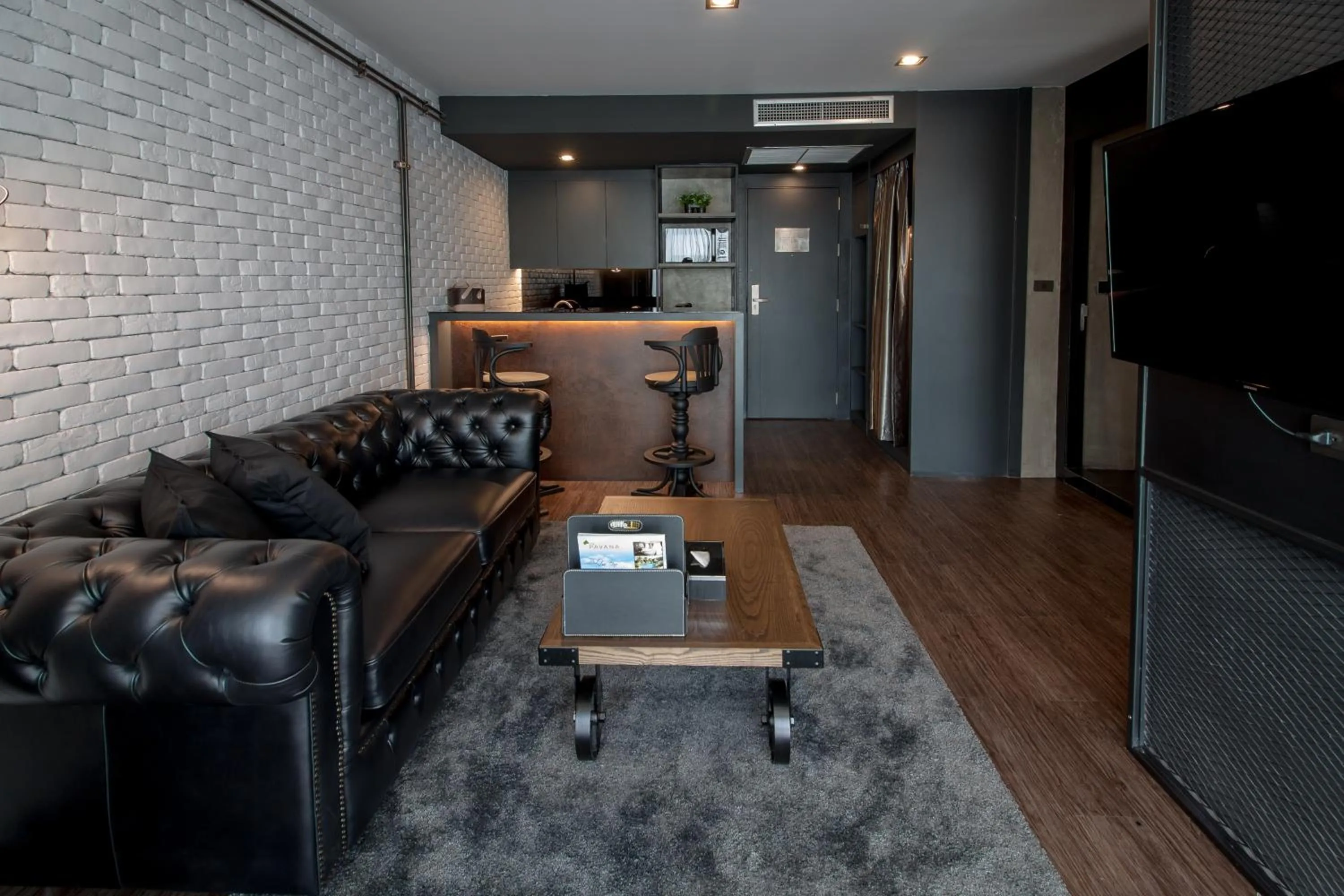 Living room in S Hadyai Hotel