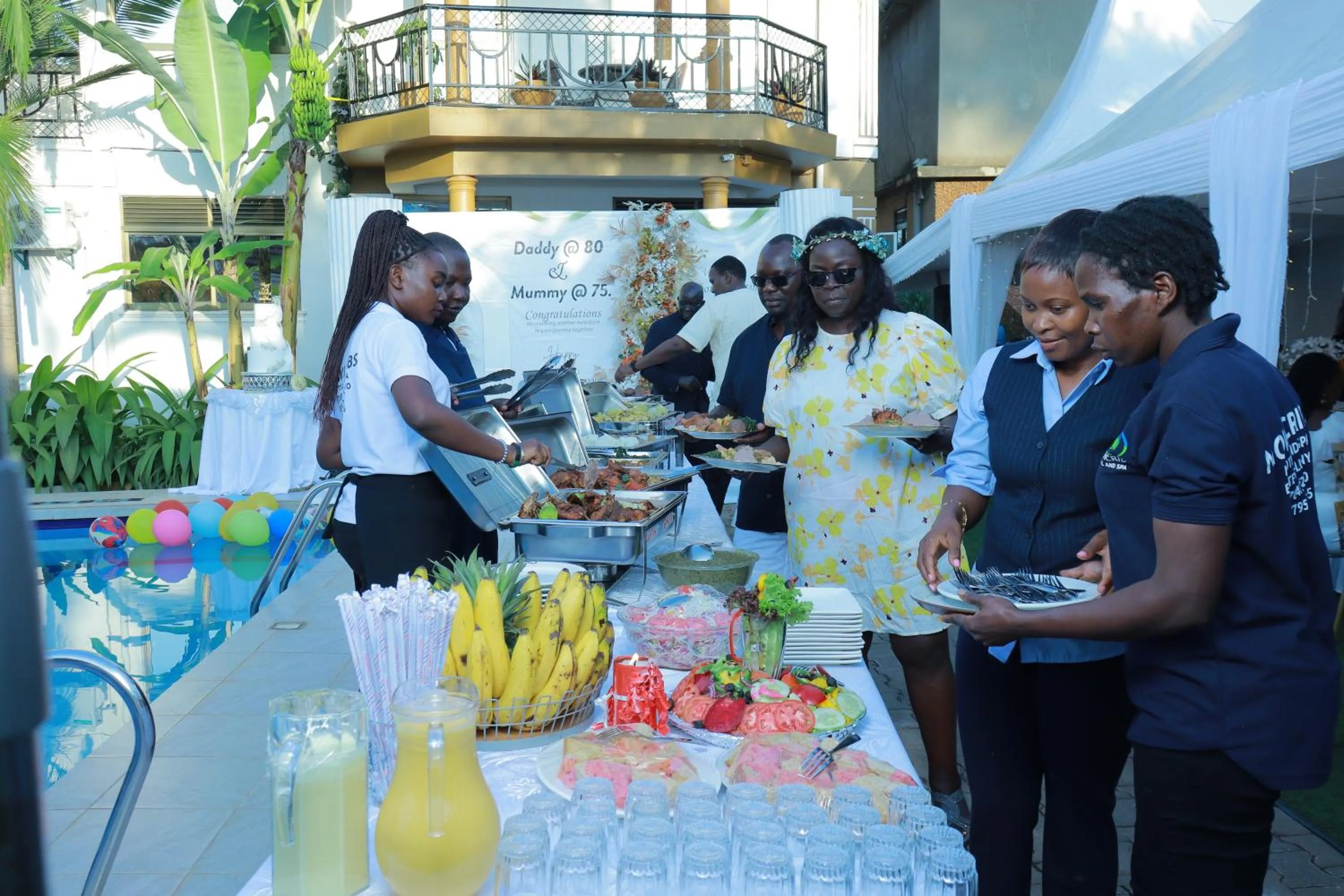 Patio in Mowicribs Hotel and Spa