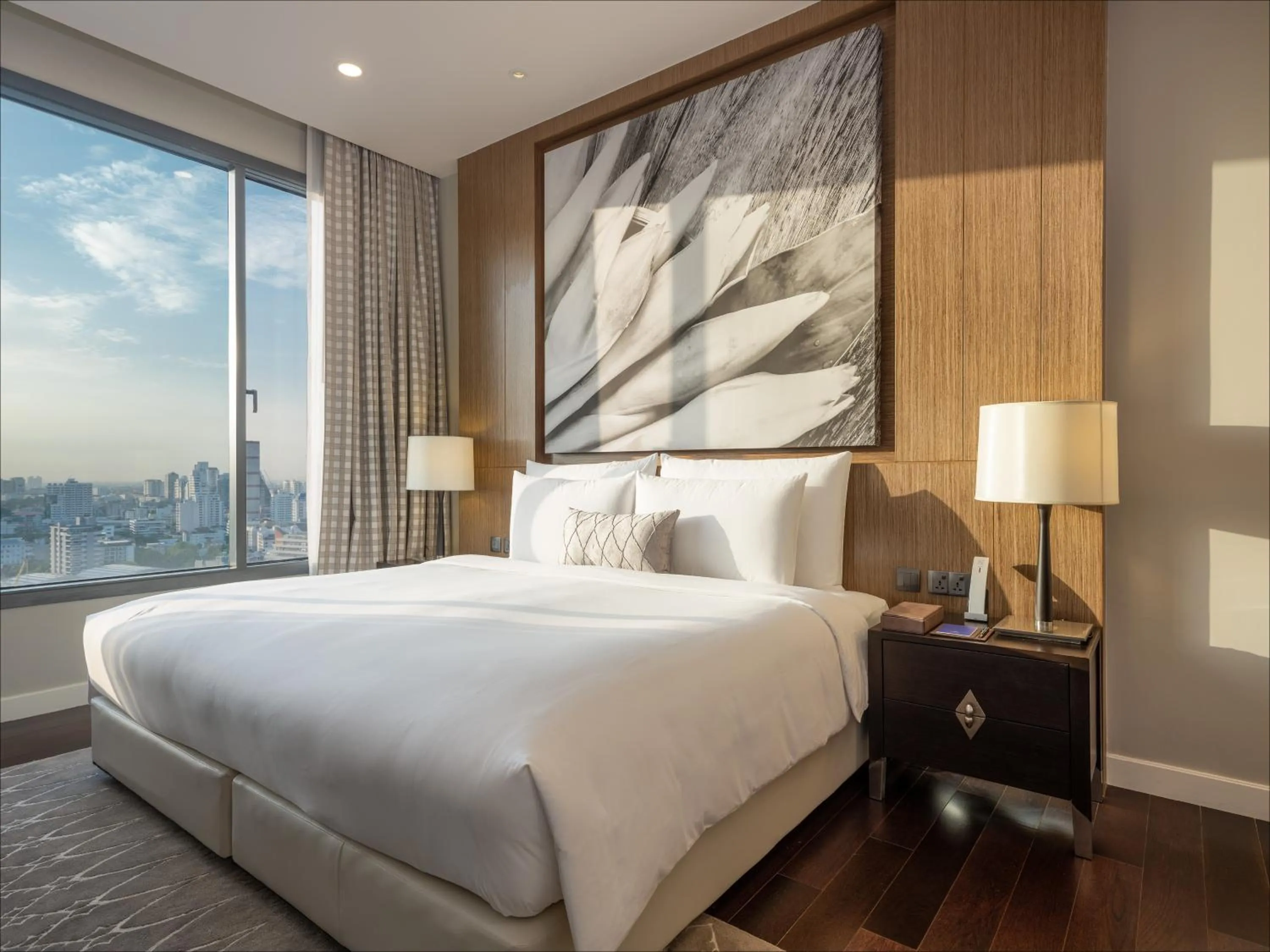 Bedroom, Bed in 137 Pillars Residences Bangkok