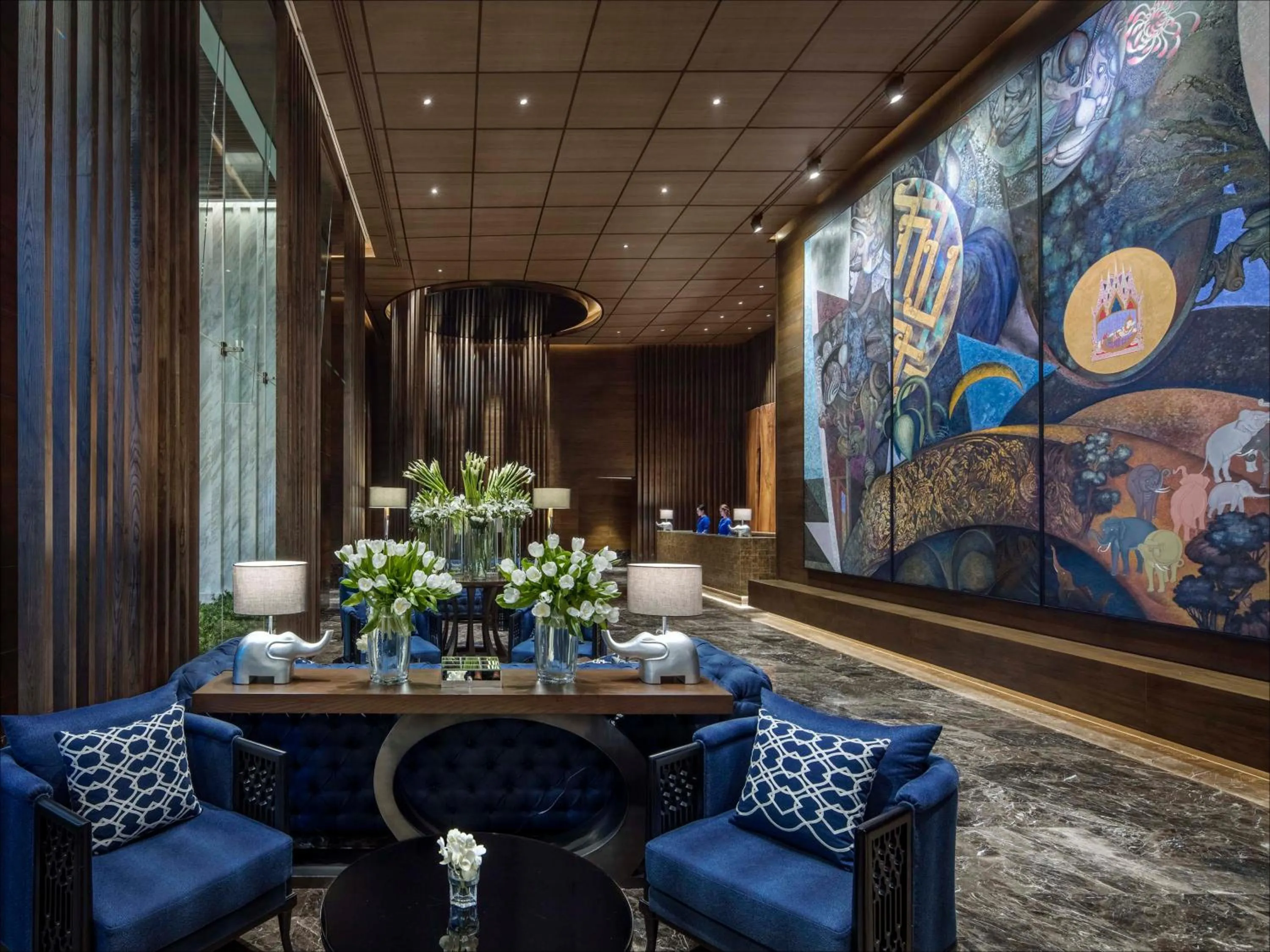 Lobby or reception in 137 Pillars Residences Bangkok