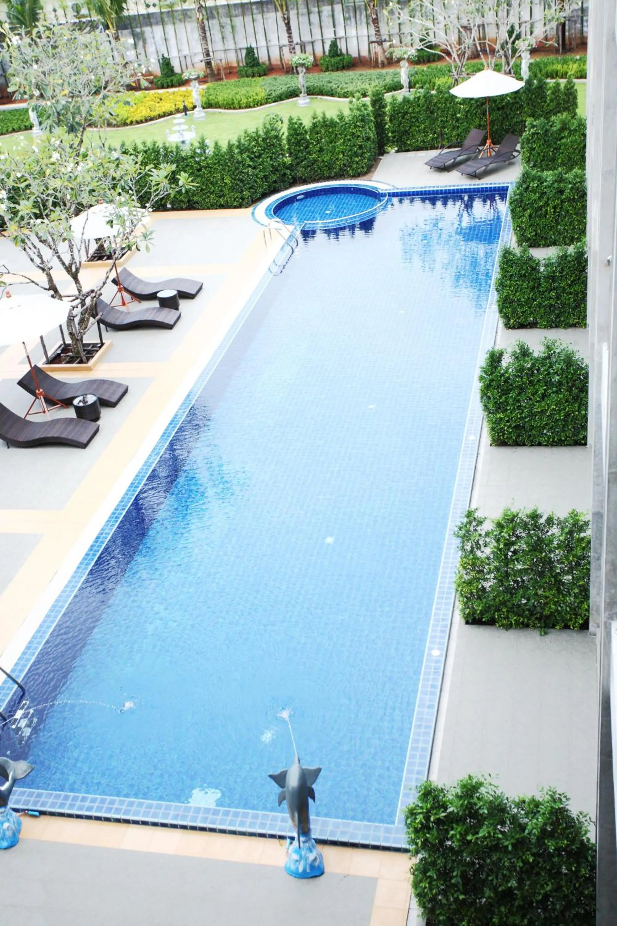 Swimming pool in The Malika Hotel - SHA Extra Plus