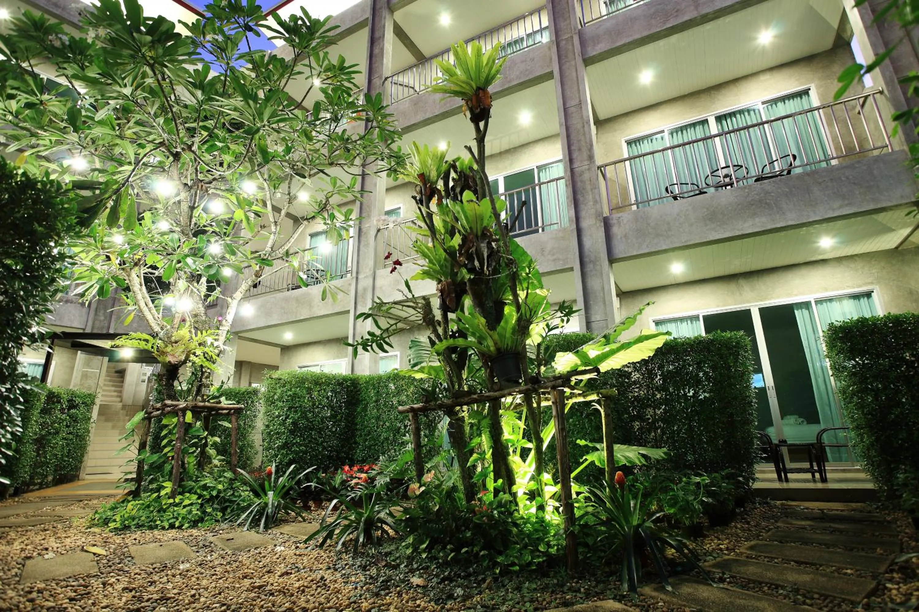 Balcony/Terrace in The Malika Hotel - SHA Extra Plus