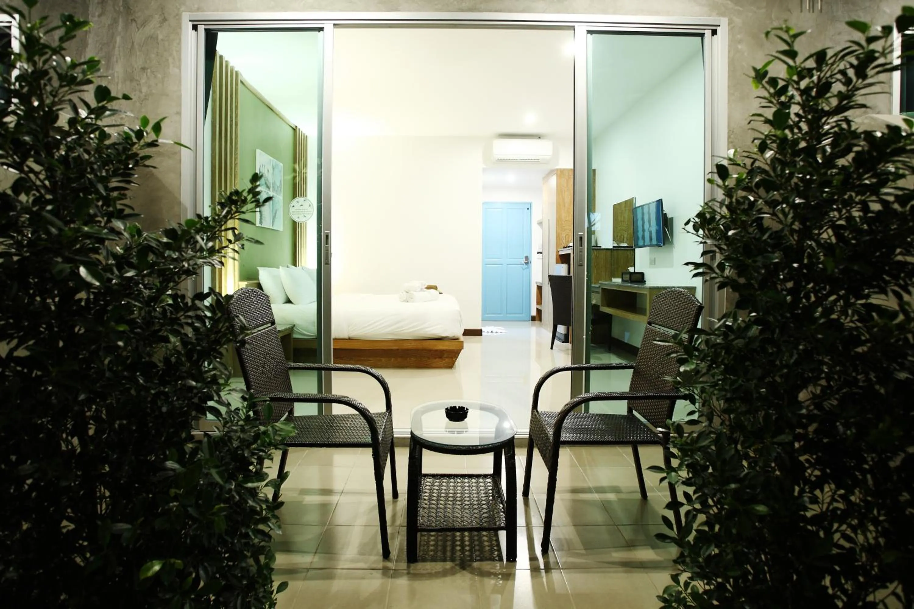 Balcony/Terrace in The Malika Hotel - SHA Extra Plus