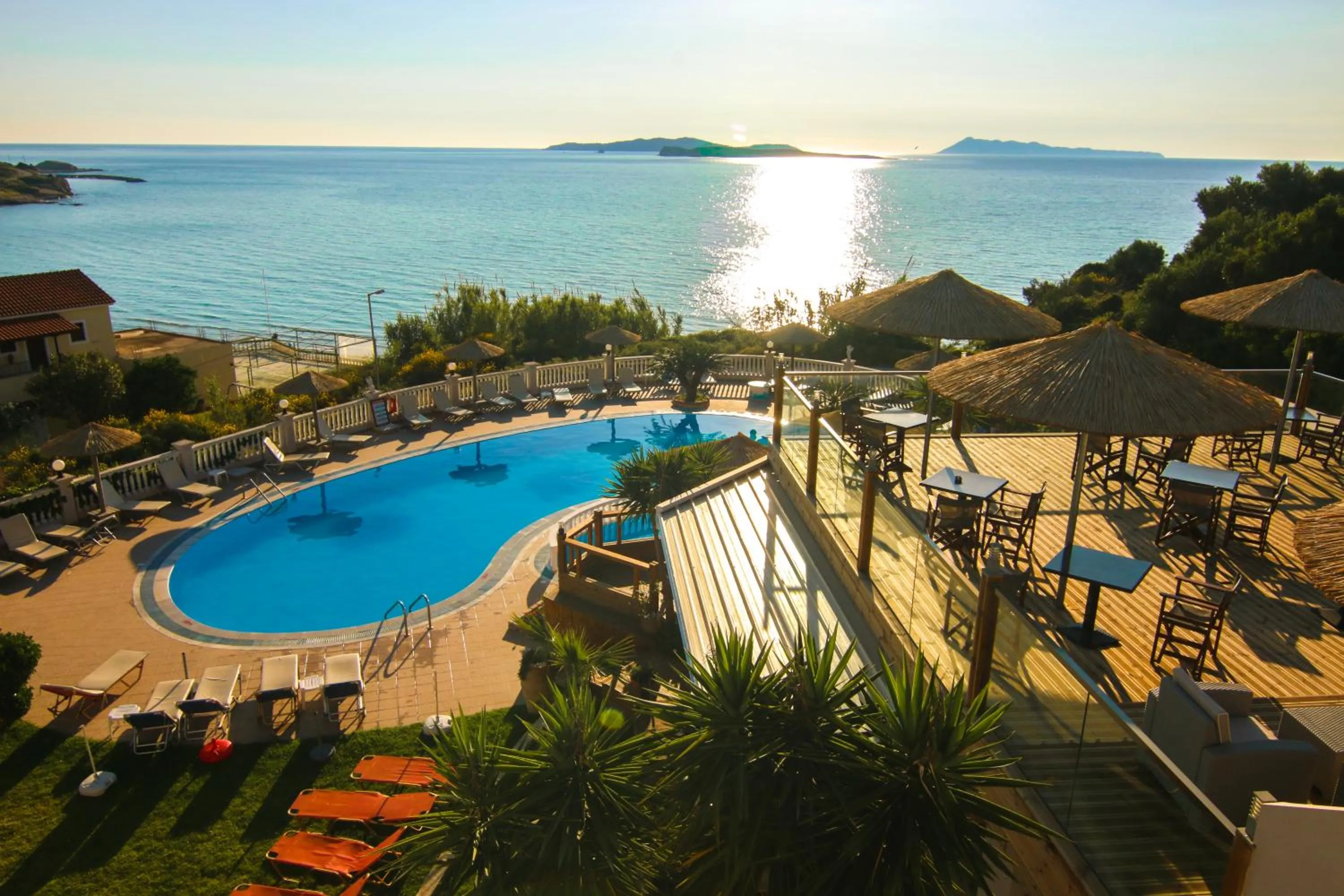 Swimming pool in Tereza's Sunset Hotel