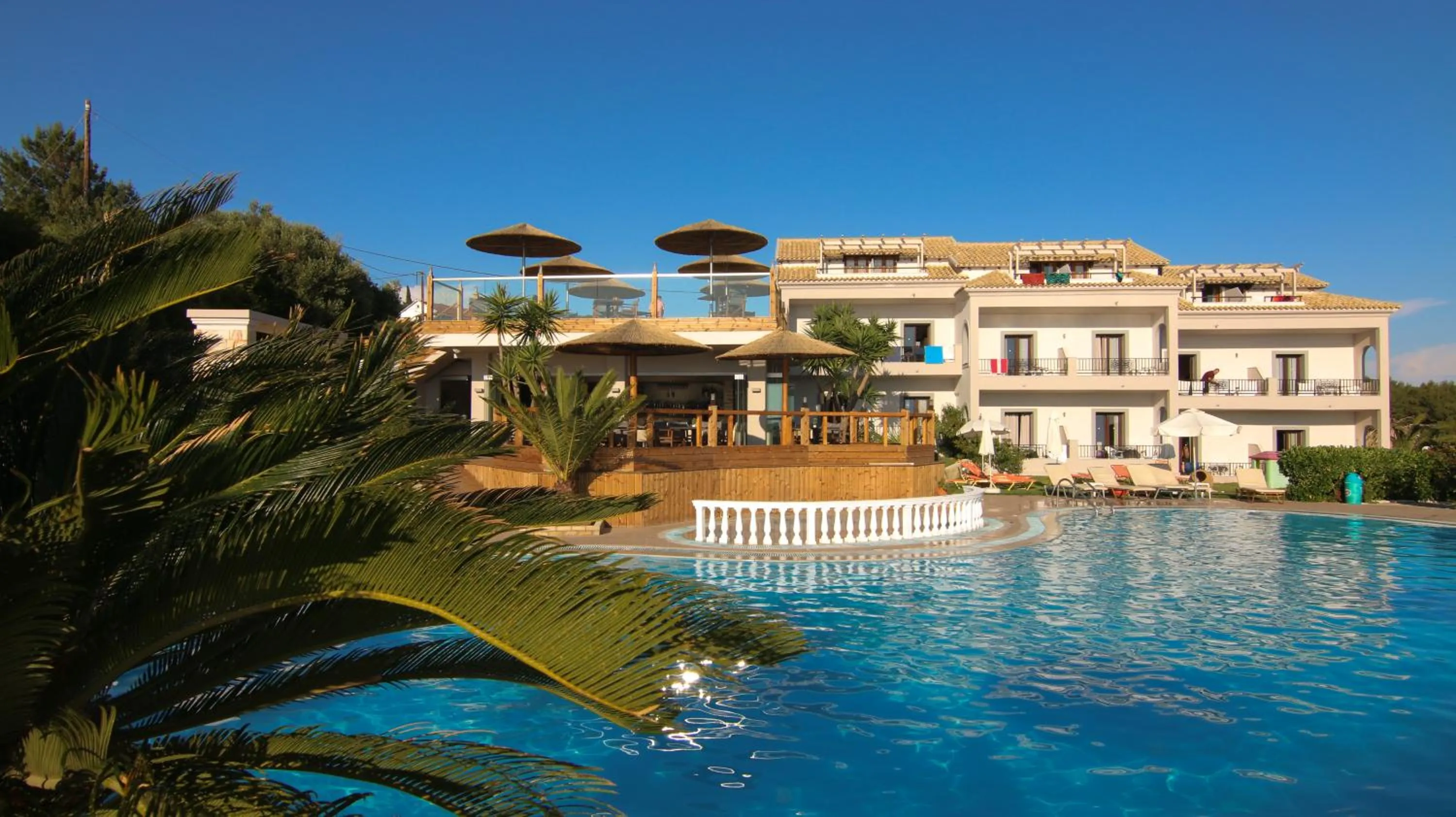 Property building in Tereza's Sunset Hotel