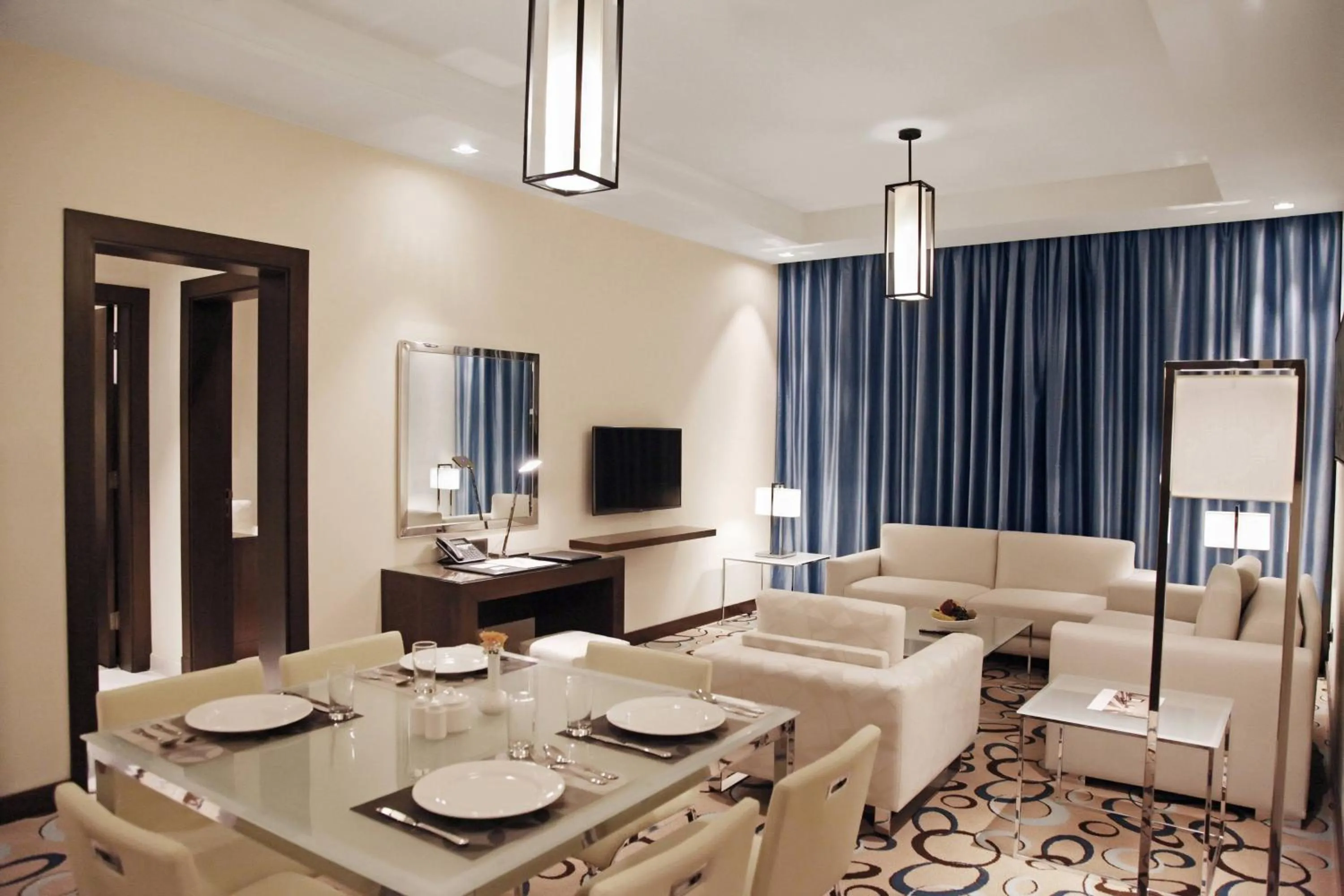 Living room in Marriott Executive Apartments Madinah