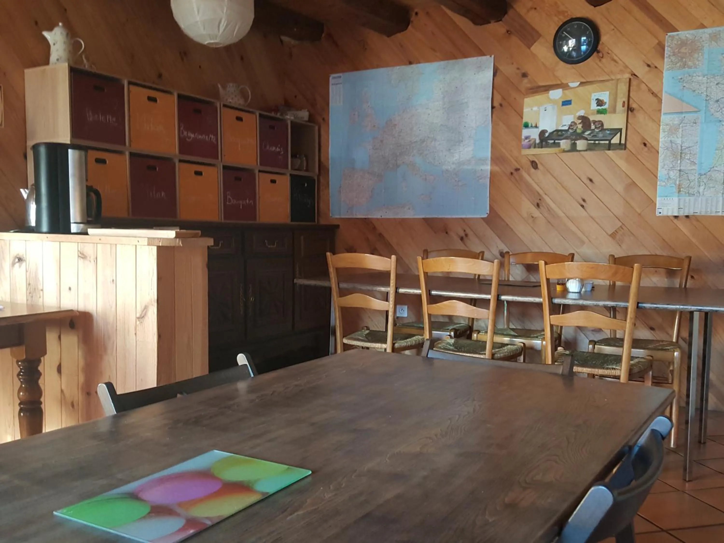 Communal kitchen in Relais des castors