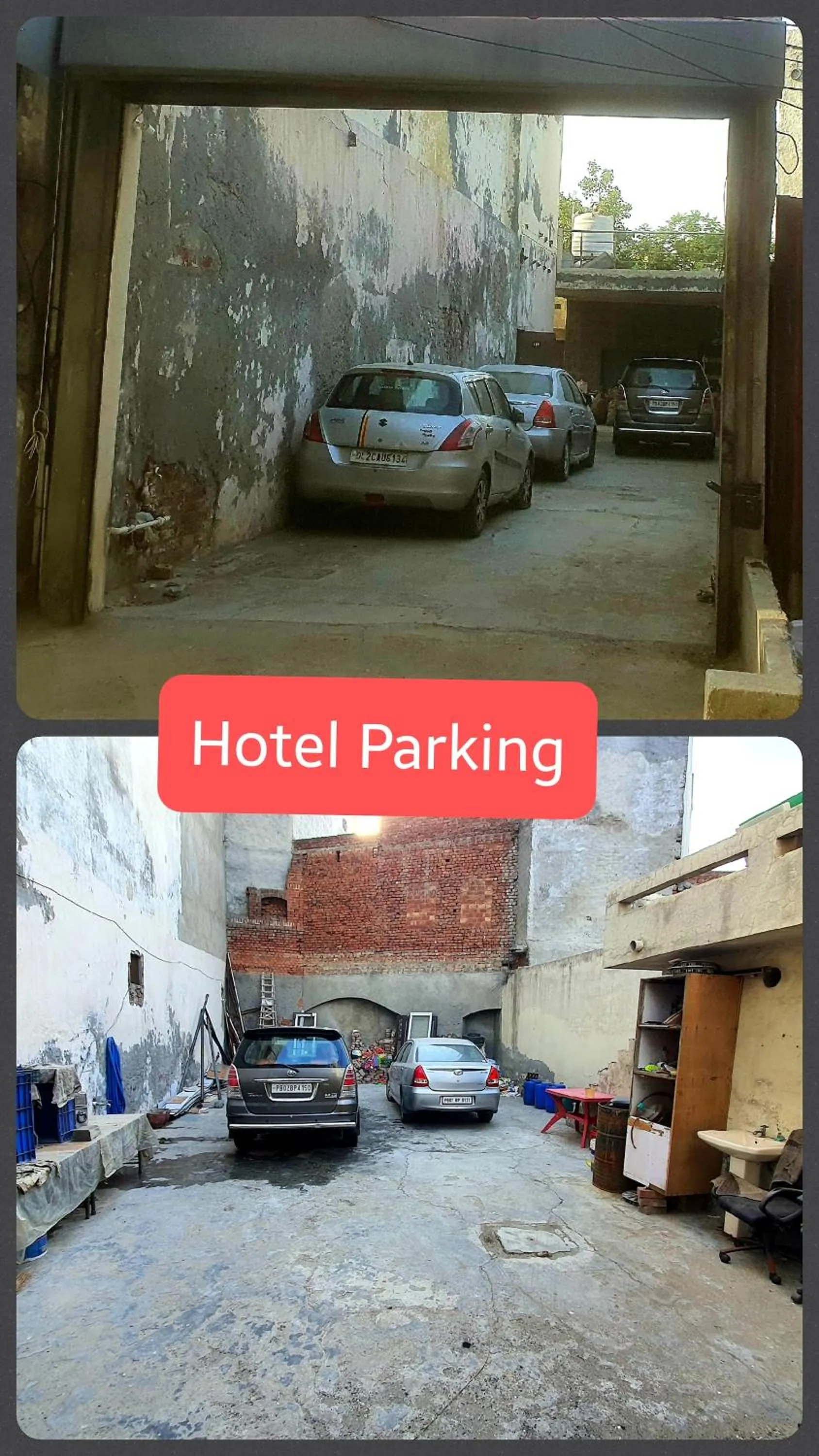Parking in Hotel Amritsar Inn