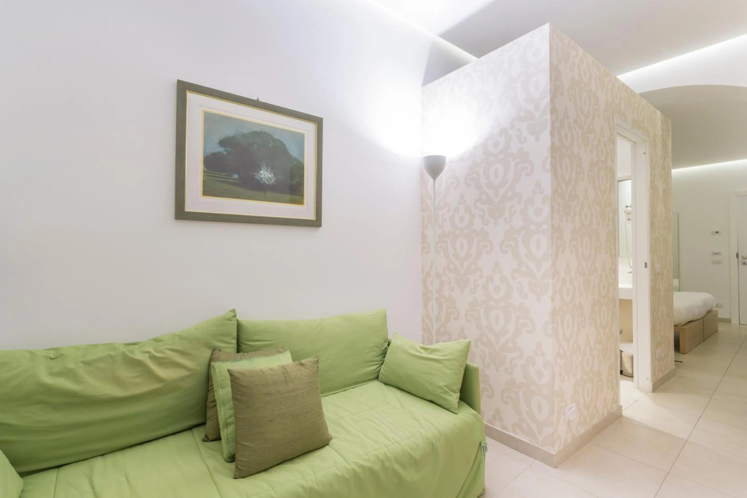 Bed in Hotel Novecento