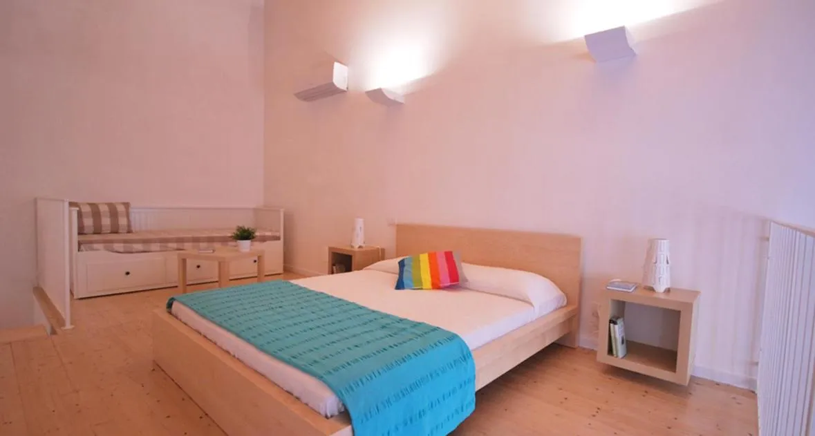 Bed in Hotel Novecento