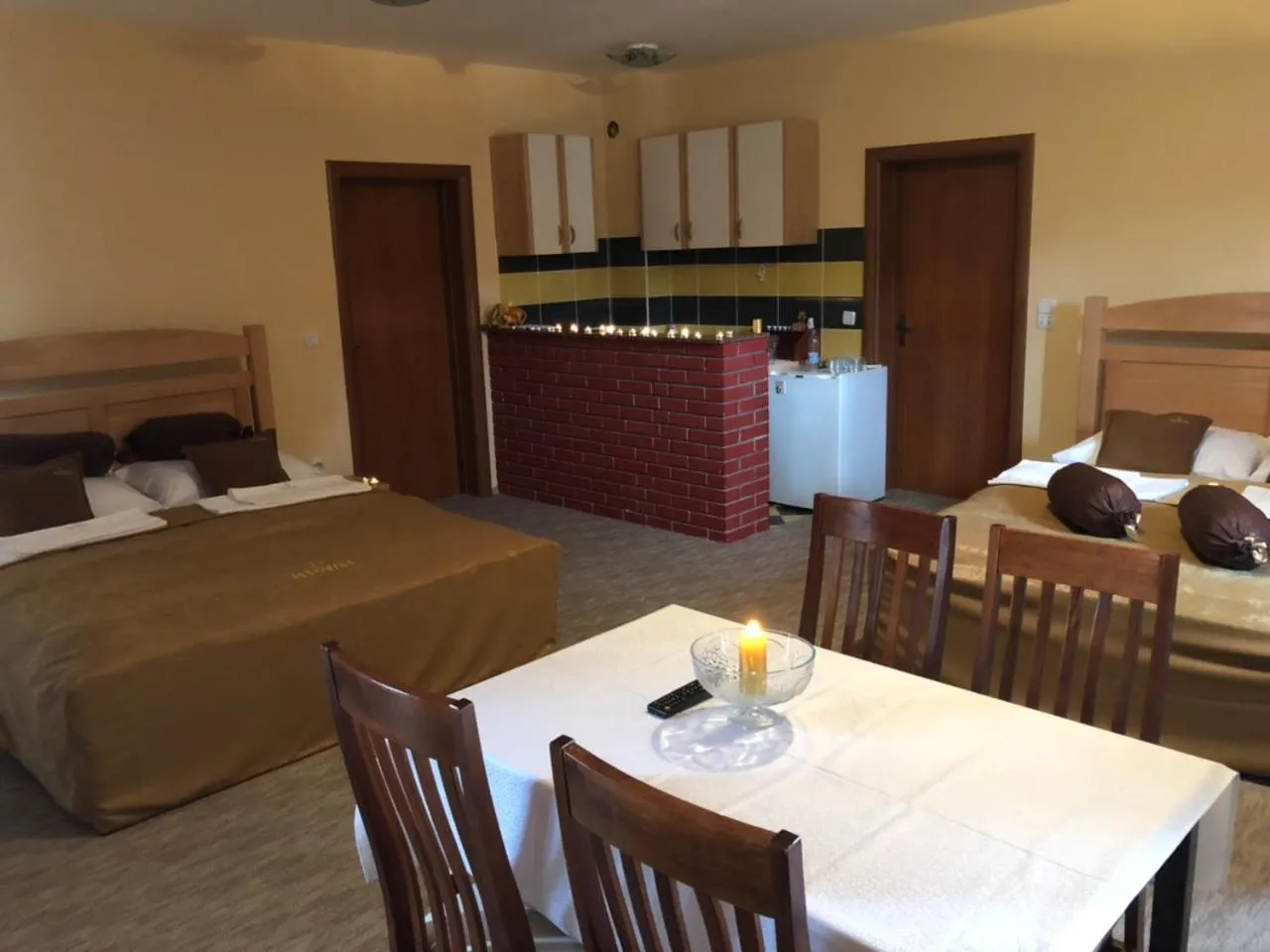 Bed in Hotel Dva Goluba