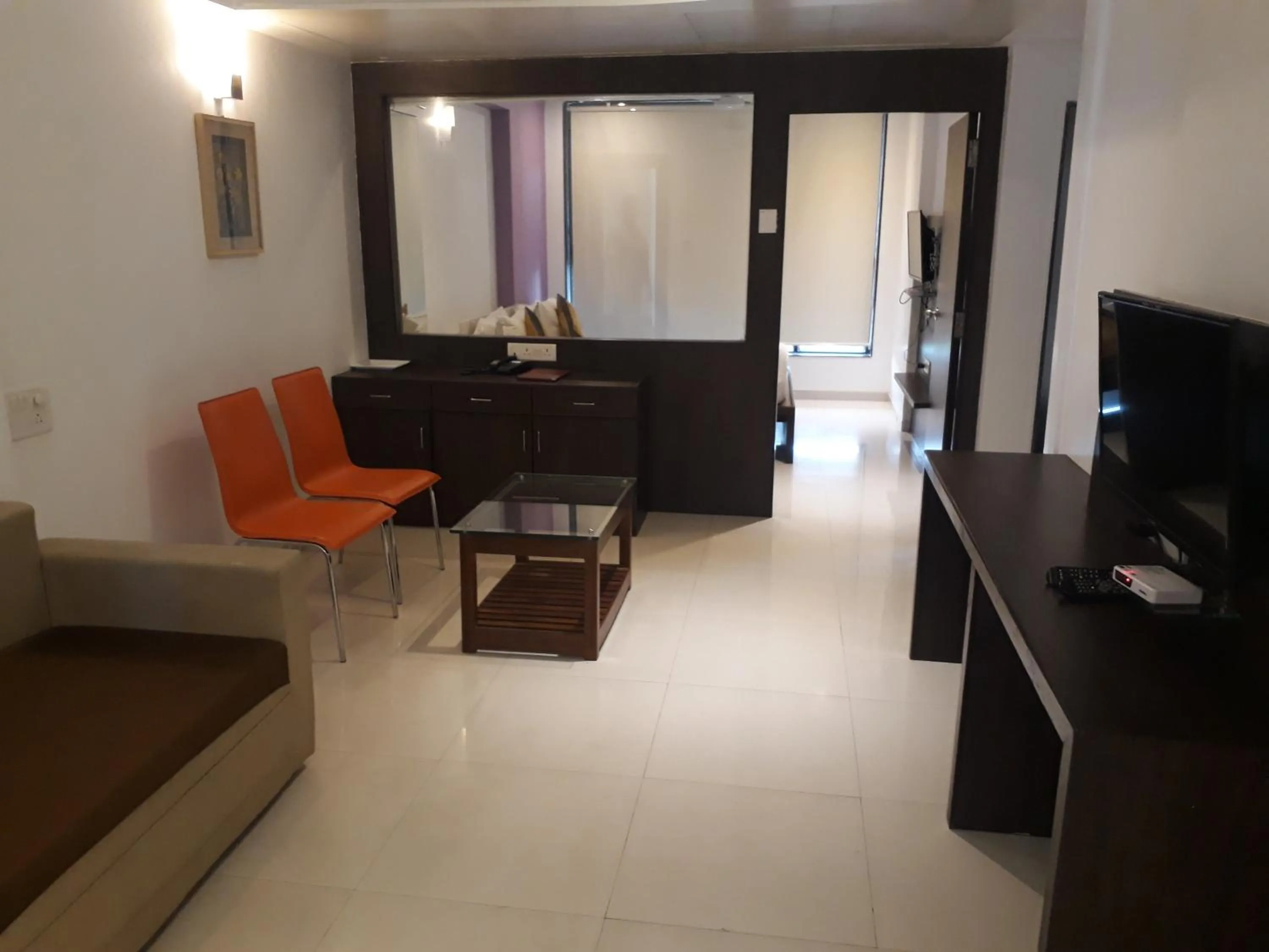 Living room in Hotel Golden View